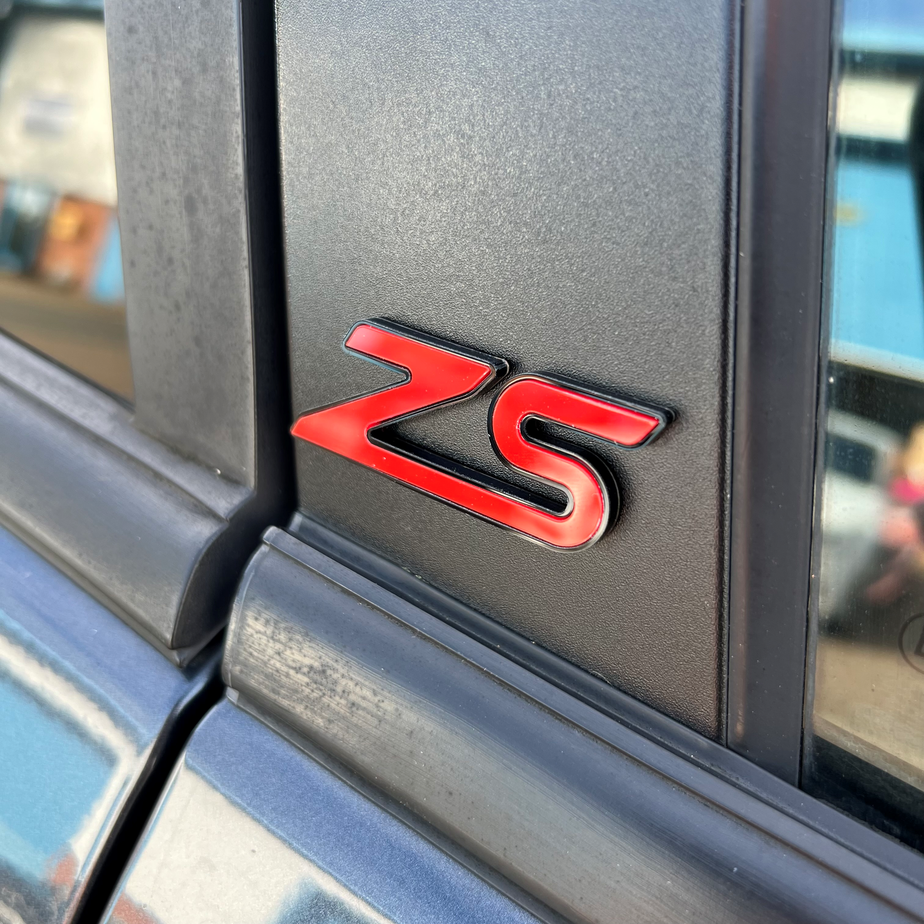 B Pillar Badge Plate Set - ST / RS / ZS Logos