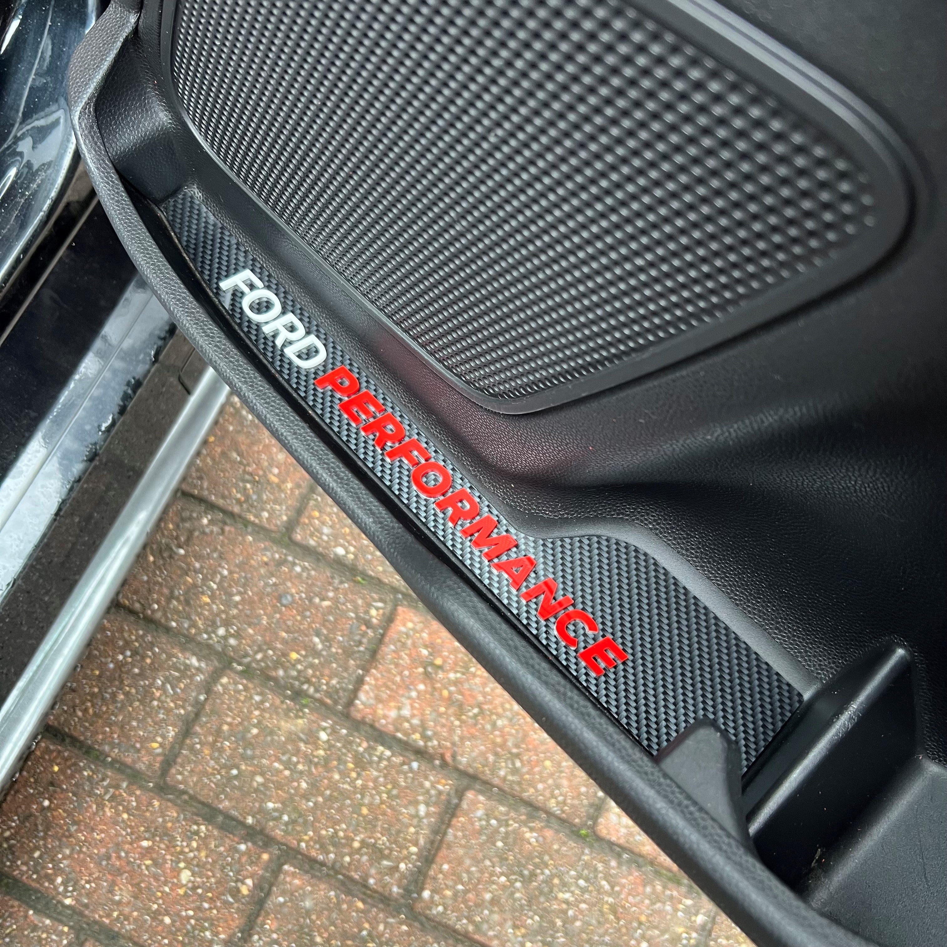 Mk7.5 Fiesta Front Door Pocket Insert Plates (Pair)