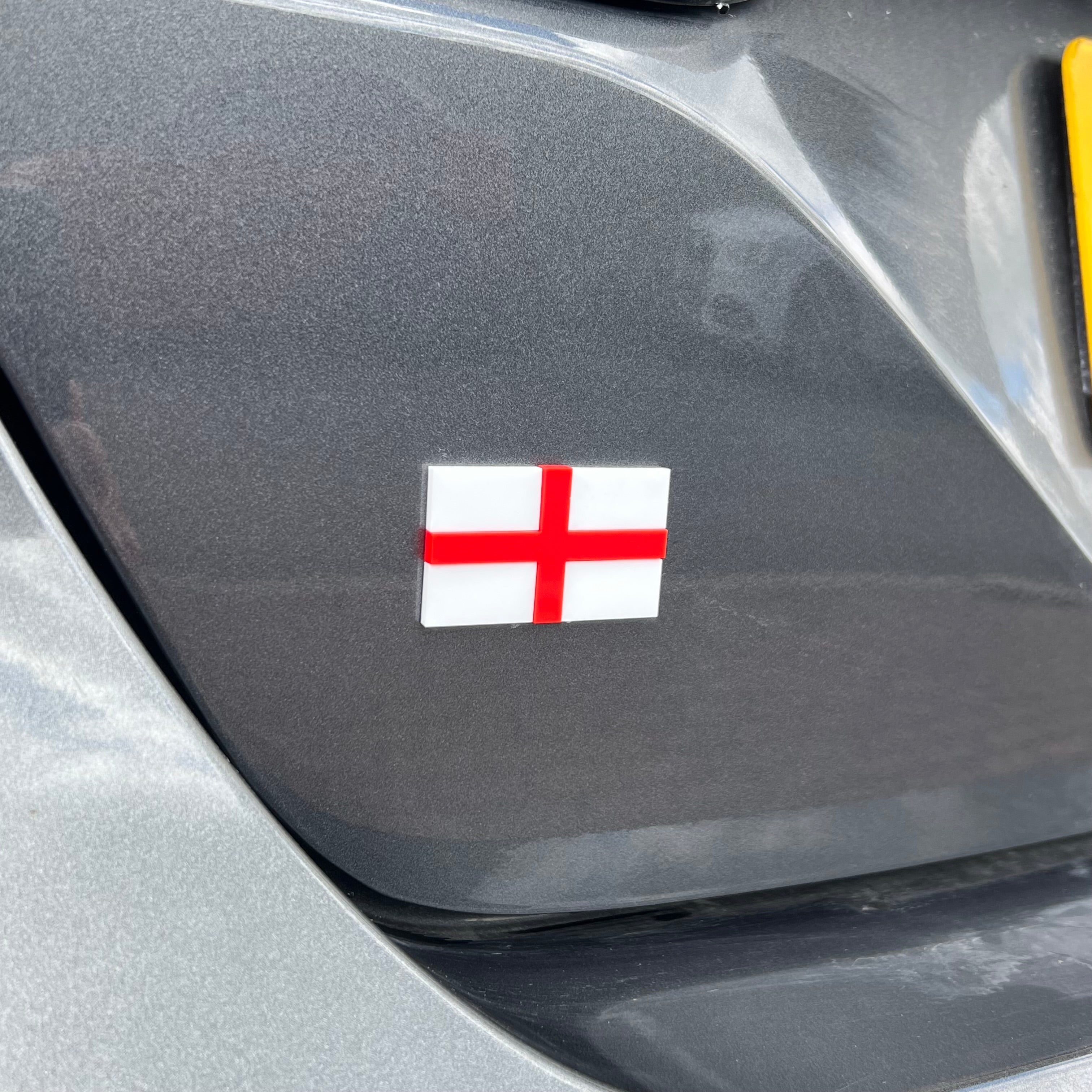 3D Acrylic Flag Tailgate Badge