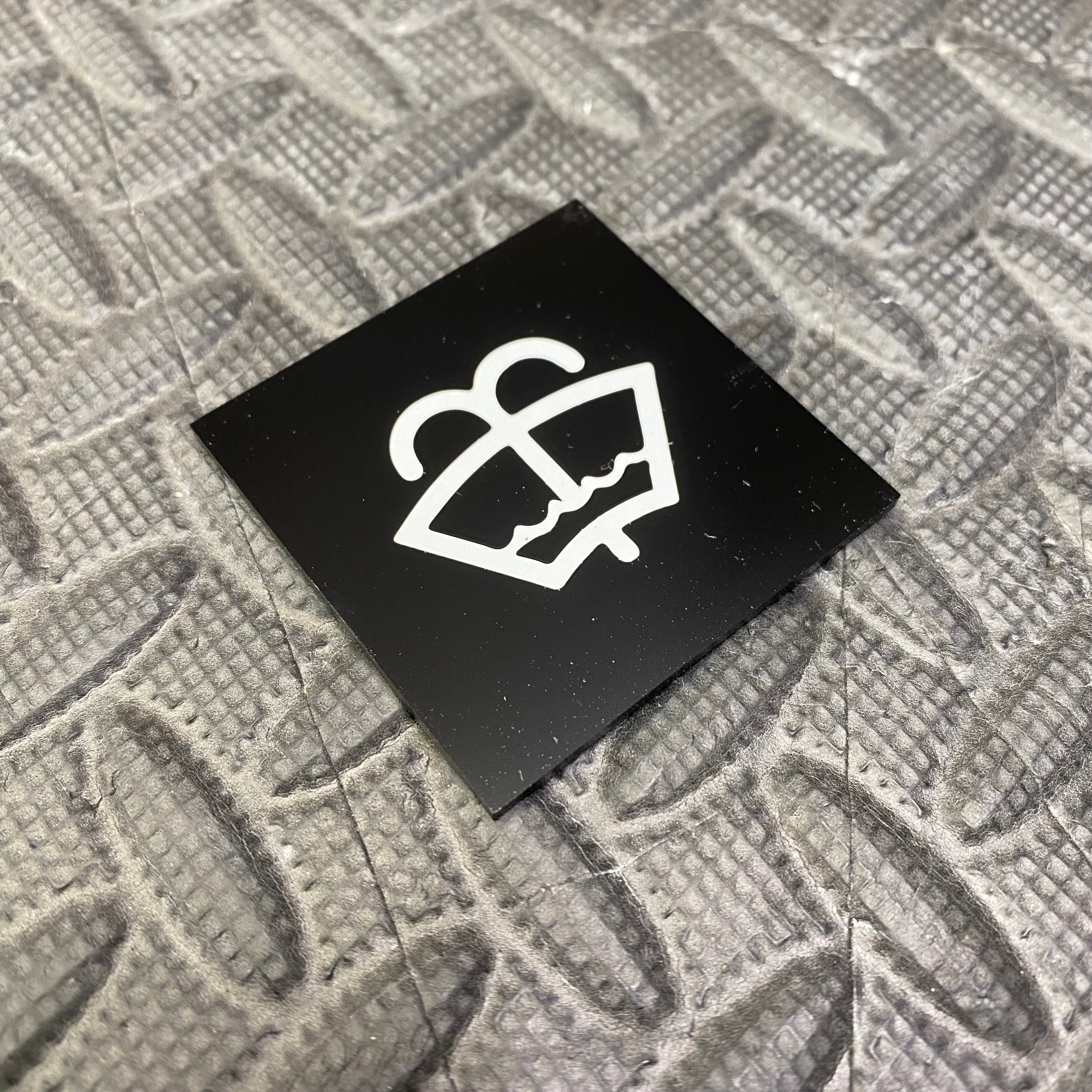 Washer Logo Cap Cover Vinyl Sticker