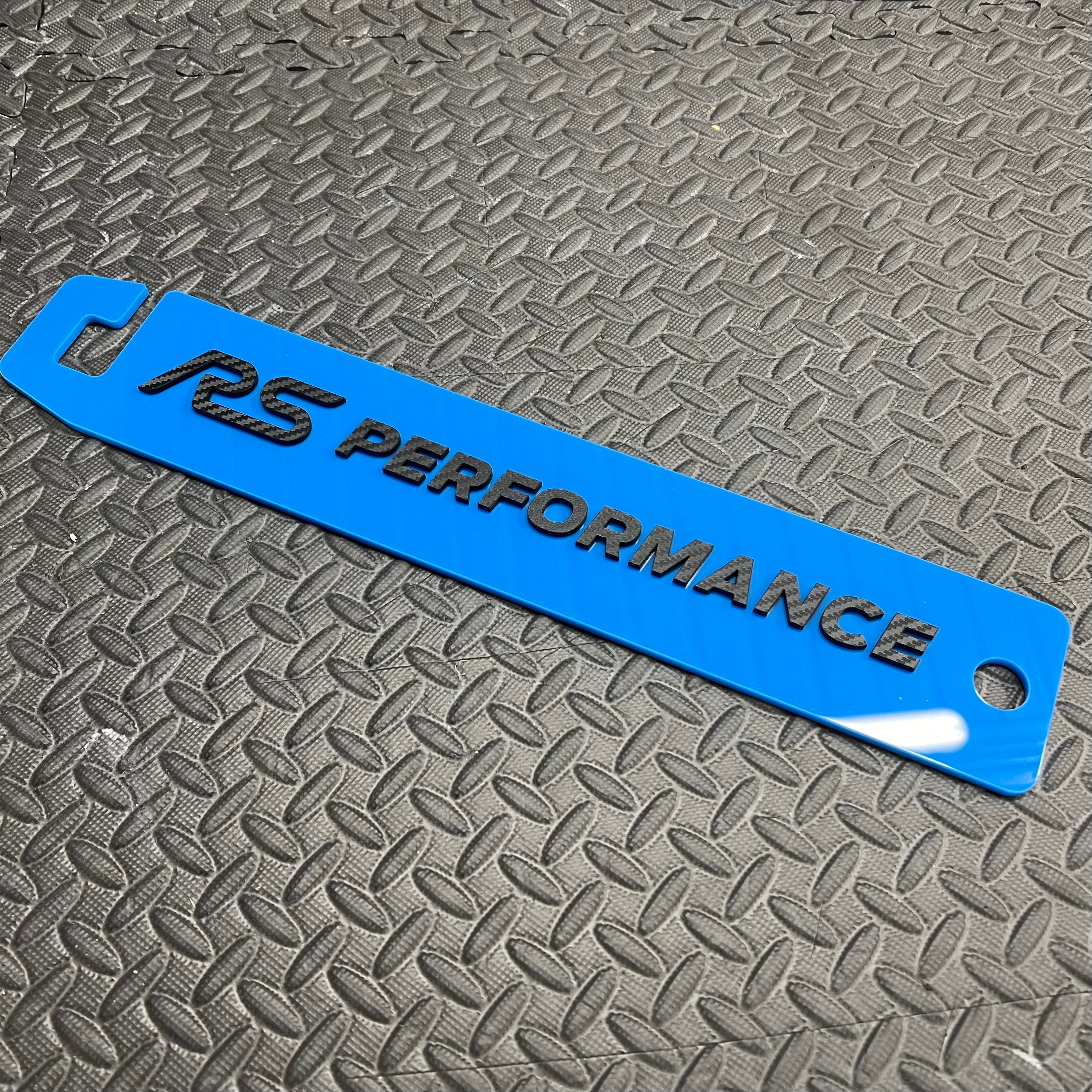 Universal Bonnet Prop - Carbon/Blue RS Performance (4D Acrylic)