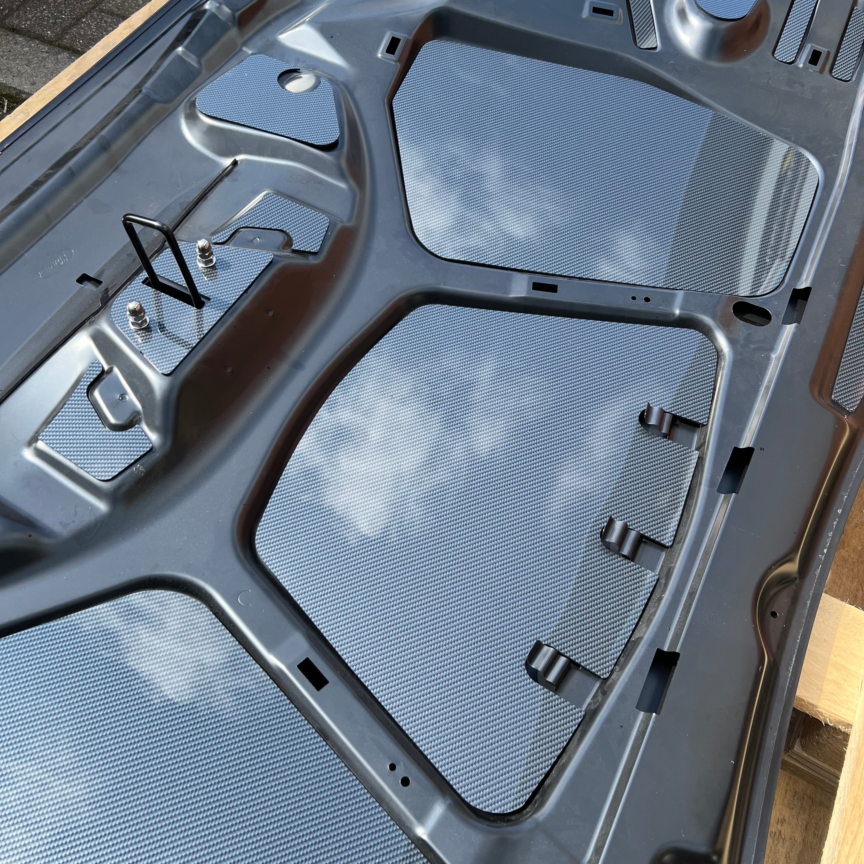 Proform Under Bonnet Panels & Finishing Plate Set (Carbon Effect Plastic Finish) - Mk3.5 Focus