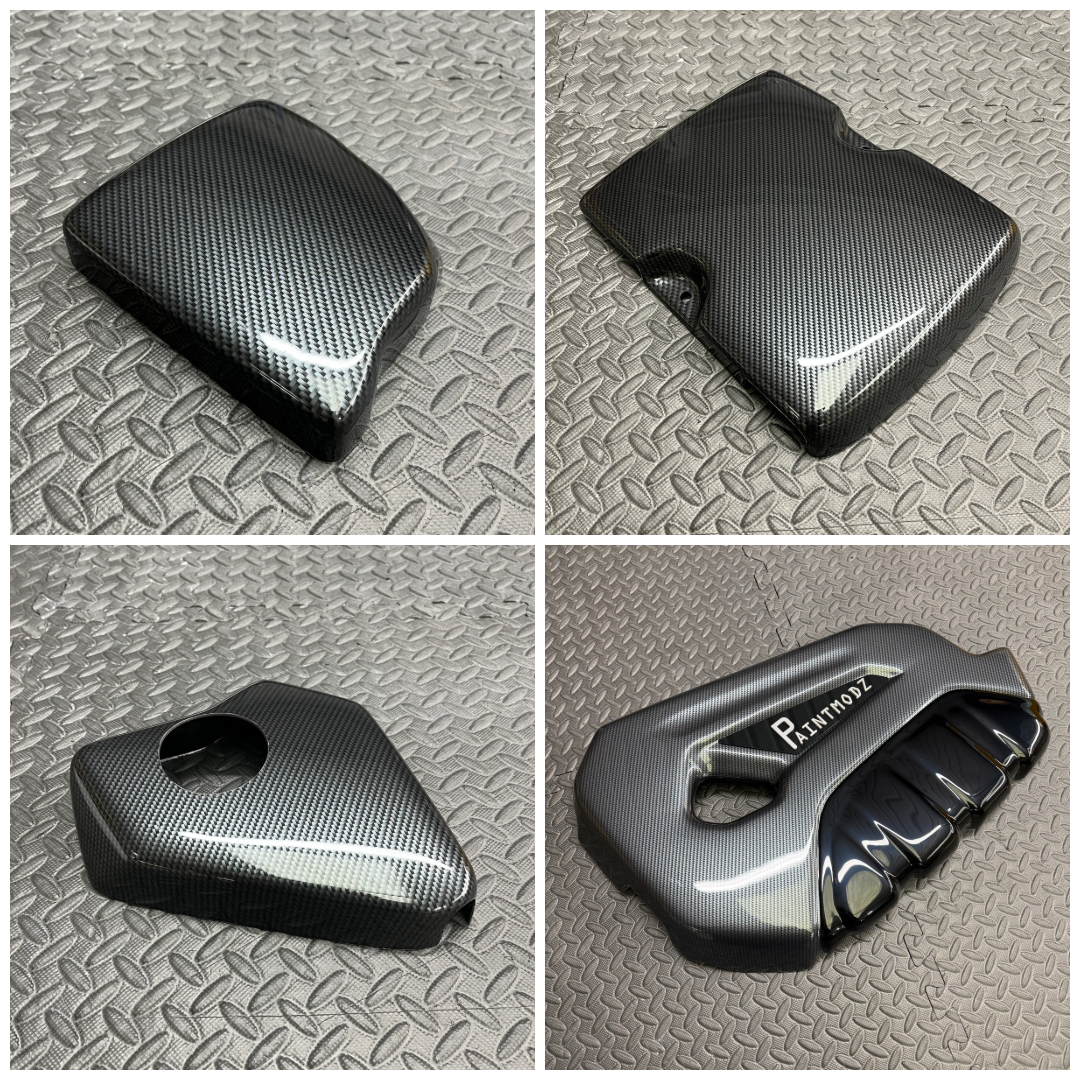 Proform Small Engine Bay Dress Up Kit Bundle - Fiesta Mk7.5 ST180 - Deluxe Carbon Fibre Effect Plastic