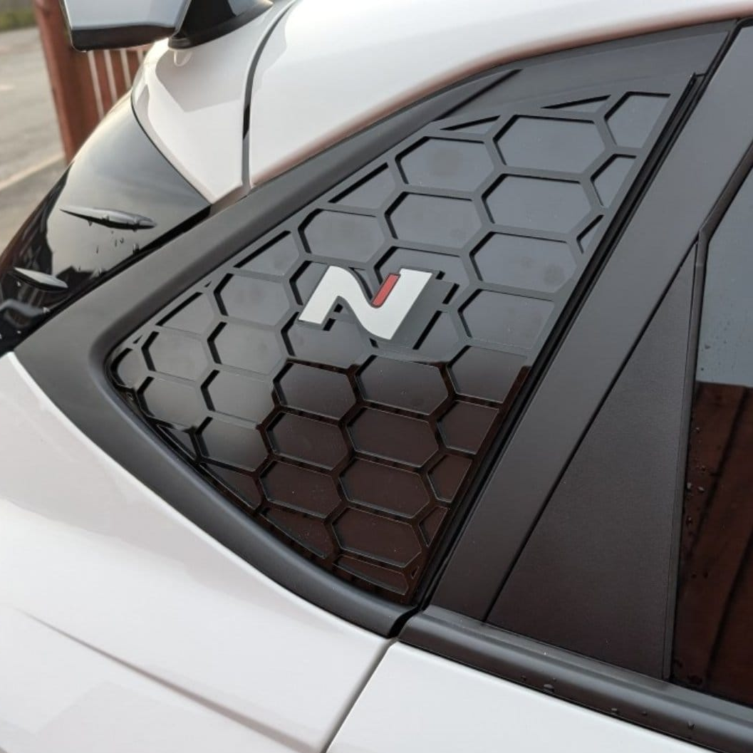 Hyundai i20 Rear Quarter Window Inserts (Pair)