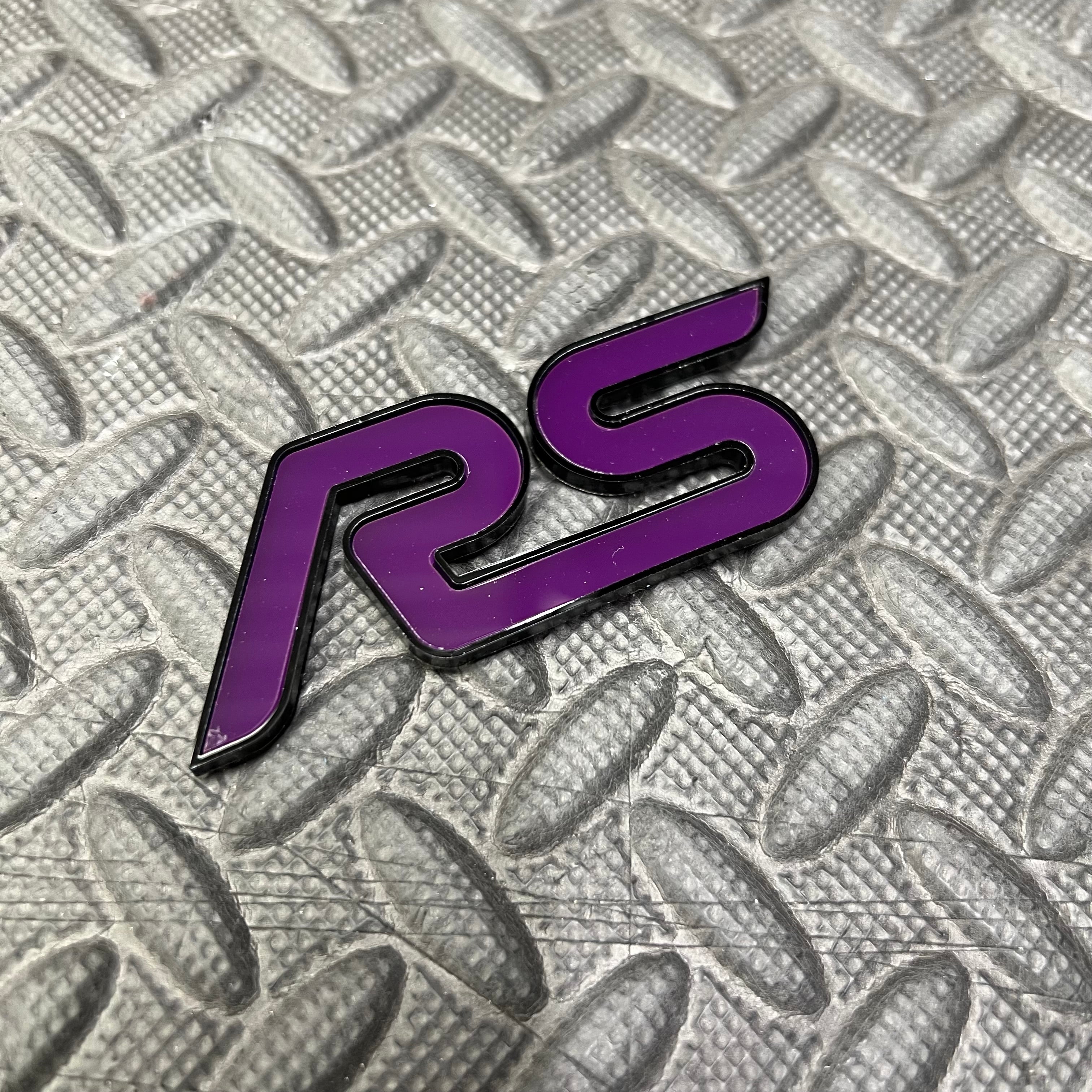 Focus RS-Emblemplatte