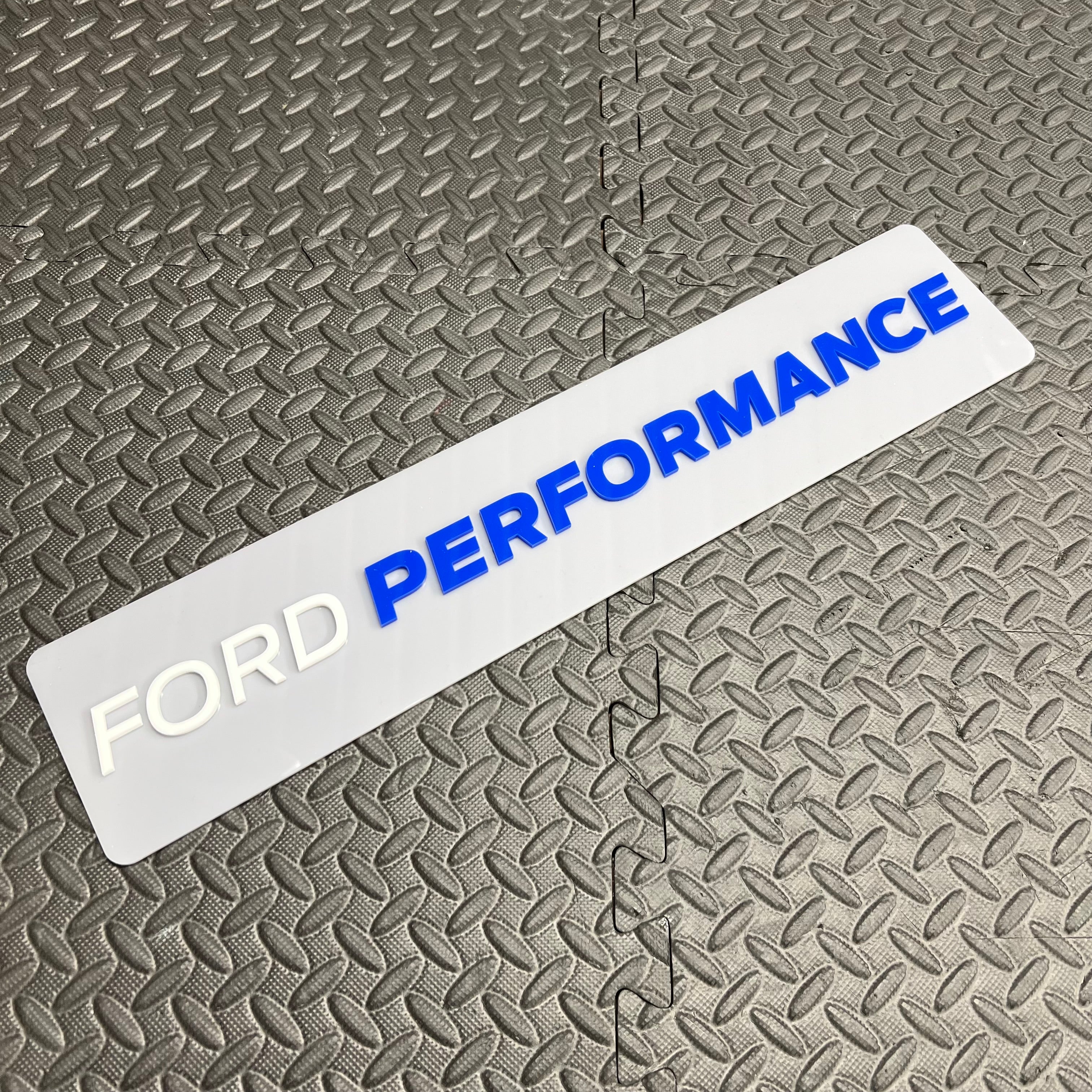 Vehicle Show Plates - Custom Designs (4D Acrylic)