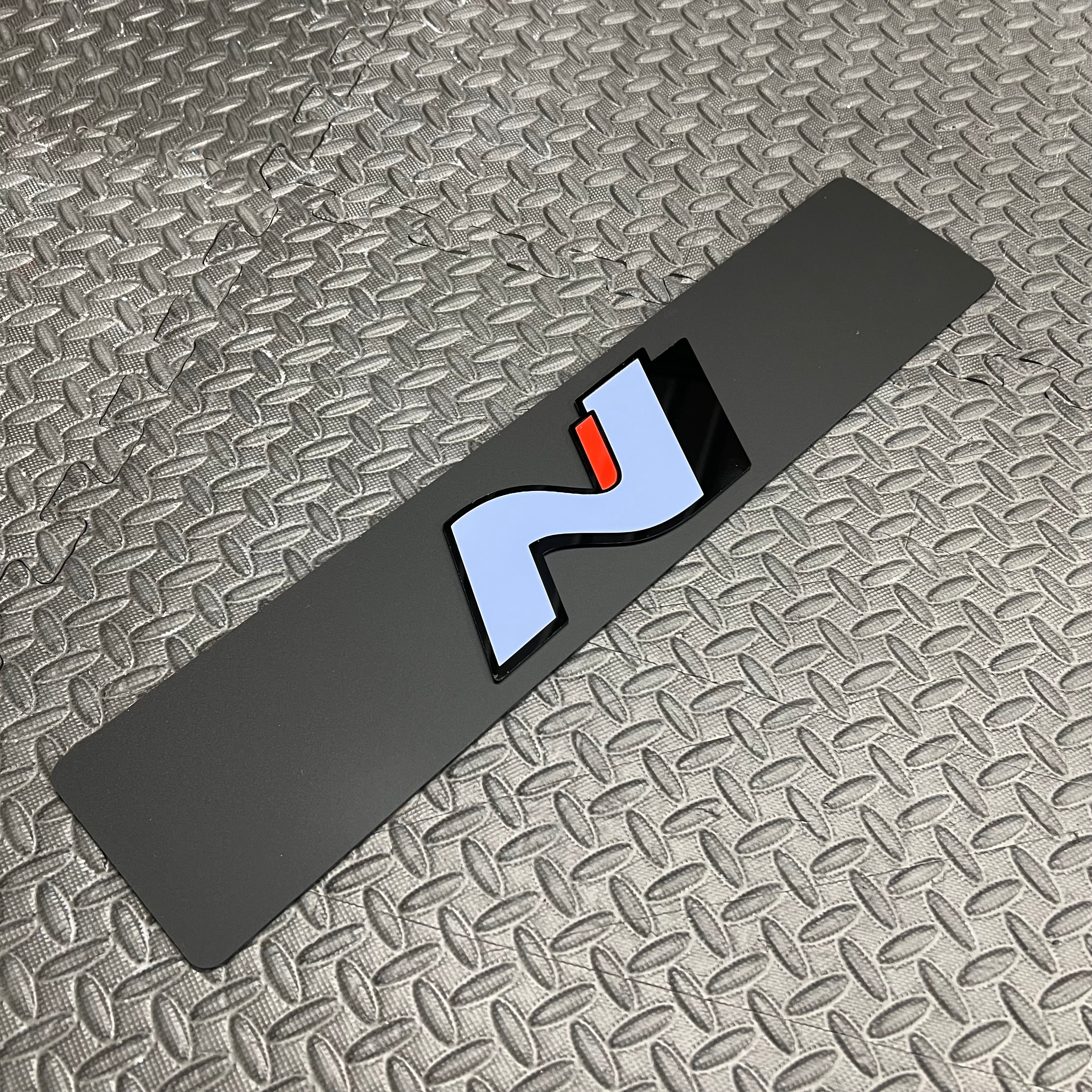 Hyundai N Vehicle Show Plate (4D Acrylic)