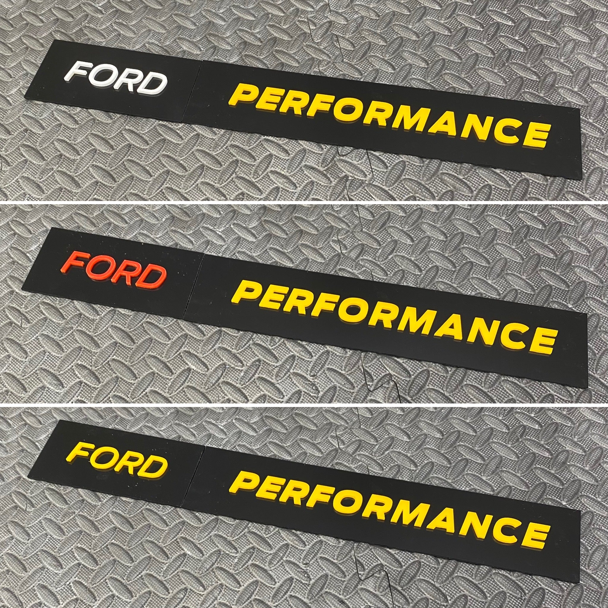 Ford Performance Acrylic 4D Lettering