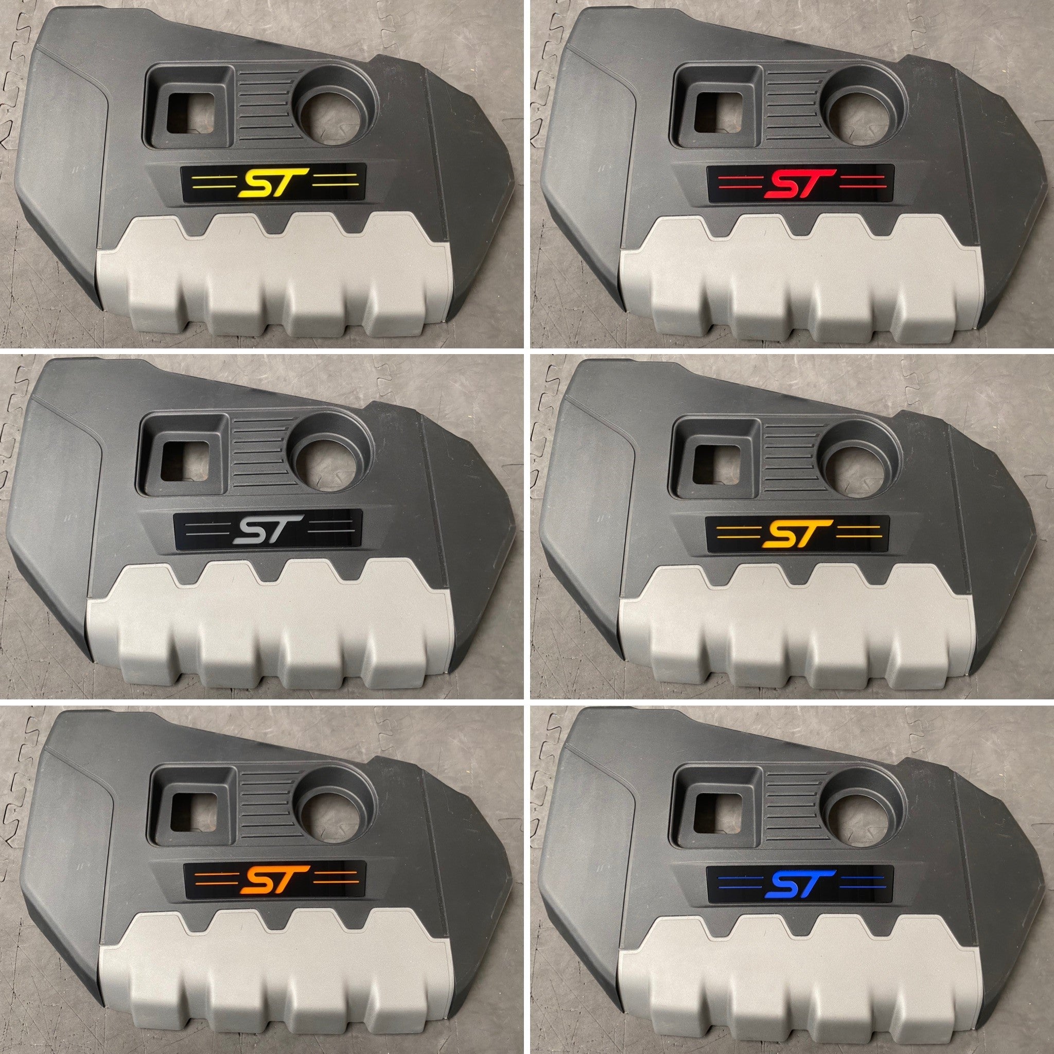 Proform Engine Cover Badge Plates - Mk3.5 Focus ST