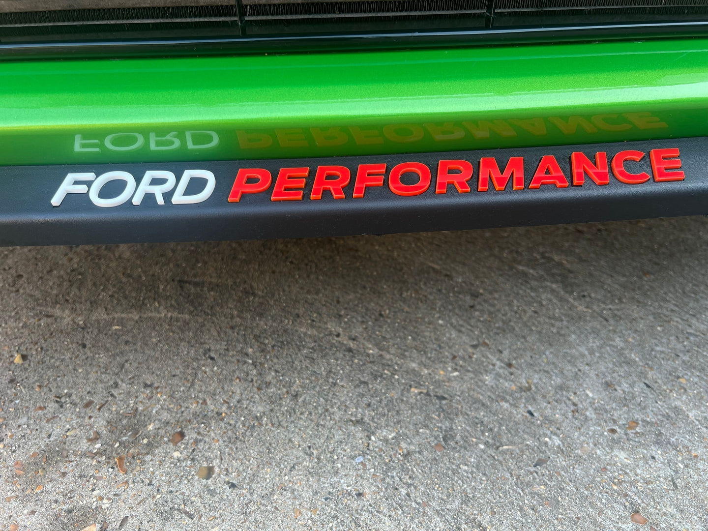 Ford Performance Acrylic 4D Lettering