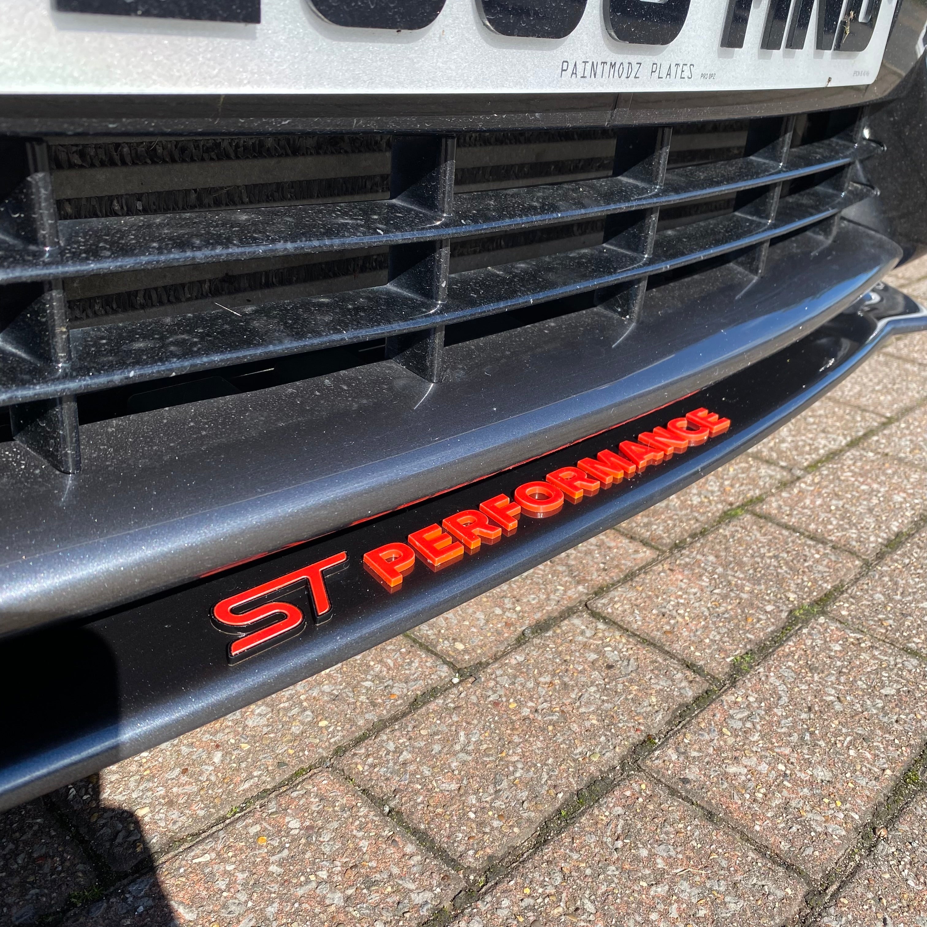 ST Performance Acrylic 4D Lettering