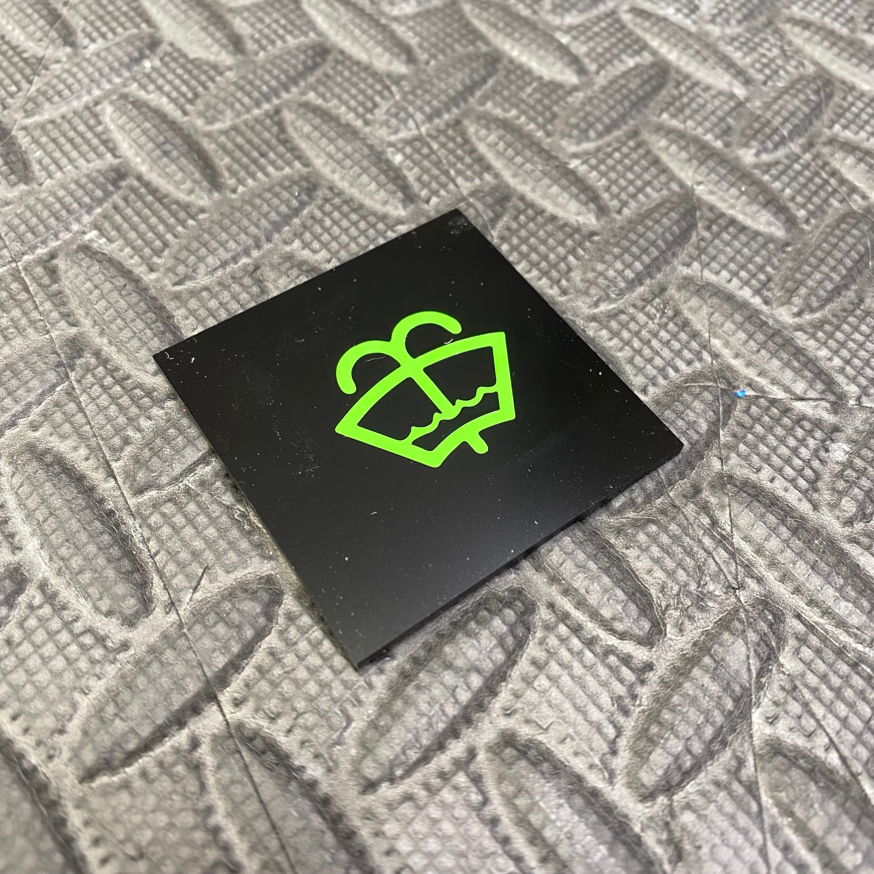 Washer Logo Cap Cover Vinyl Sticker