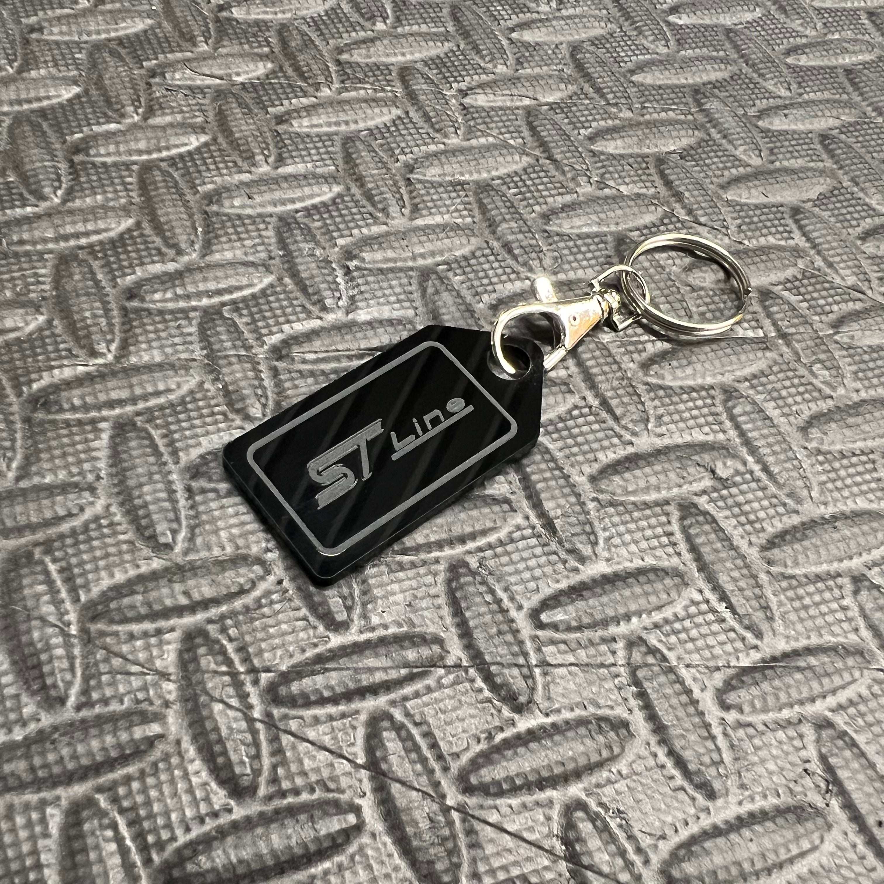 Laser Engraved Keyring