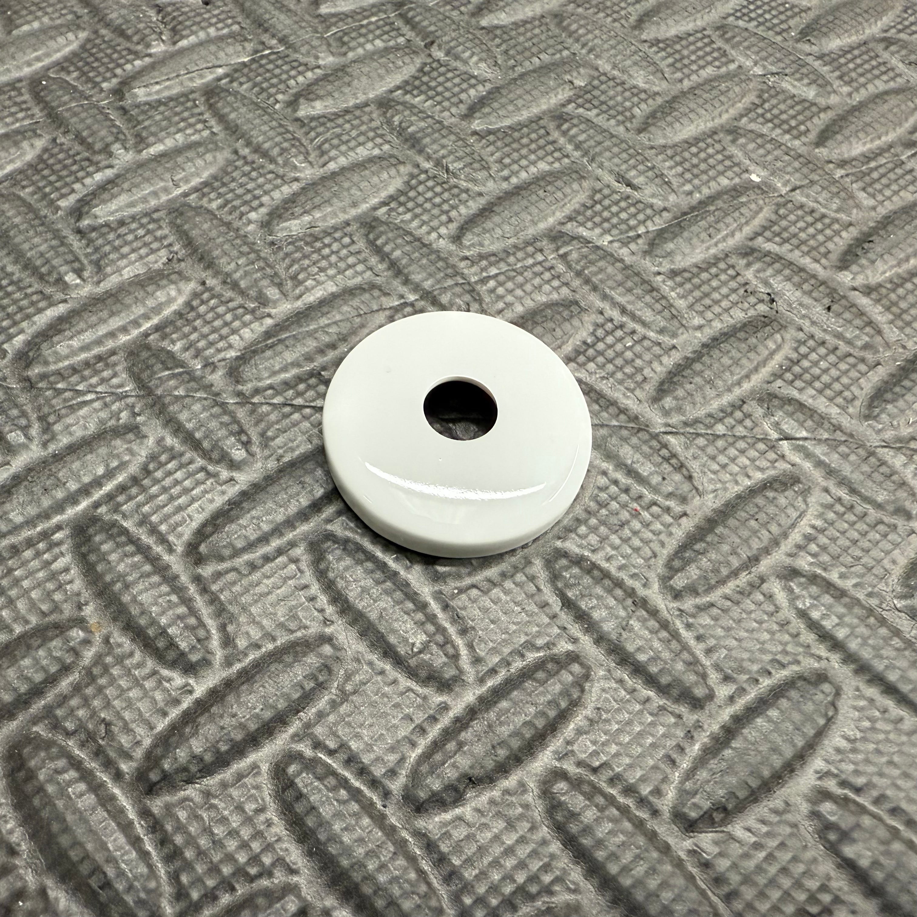 Proform Mk6 Fiesta Boot Lock Cover - Painted Frozen White - With Key Hole