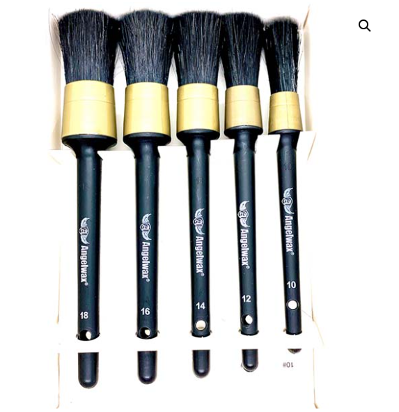 Angelwax Brush-Up! Detailing Brush Kit