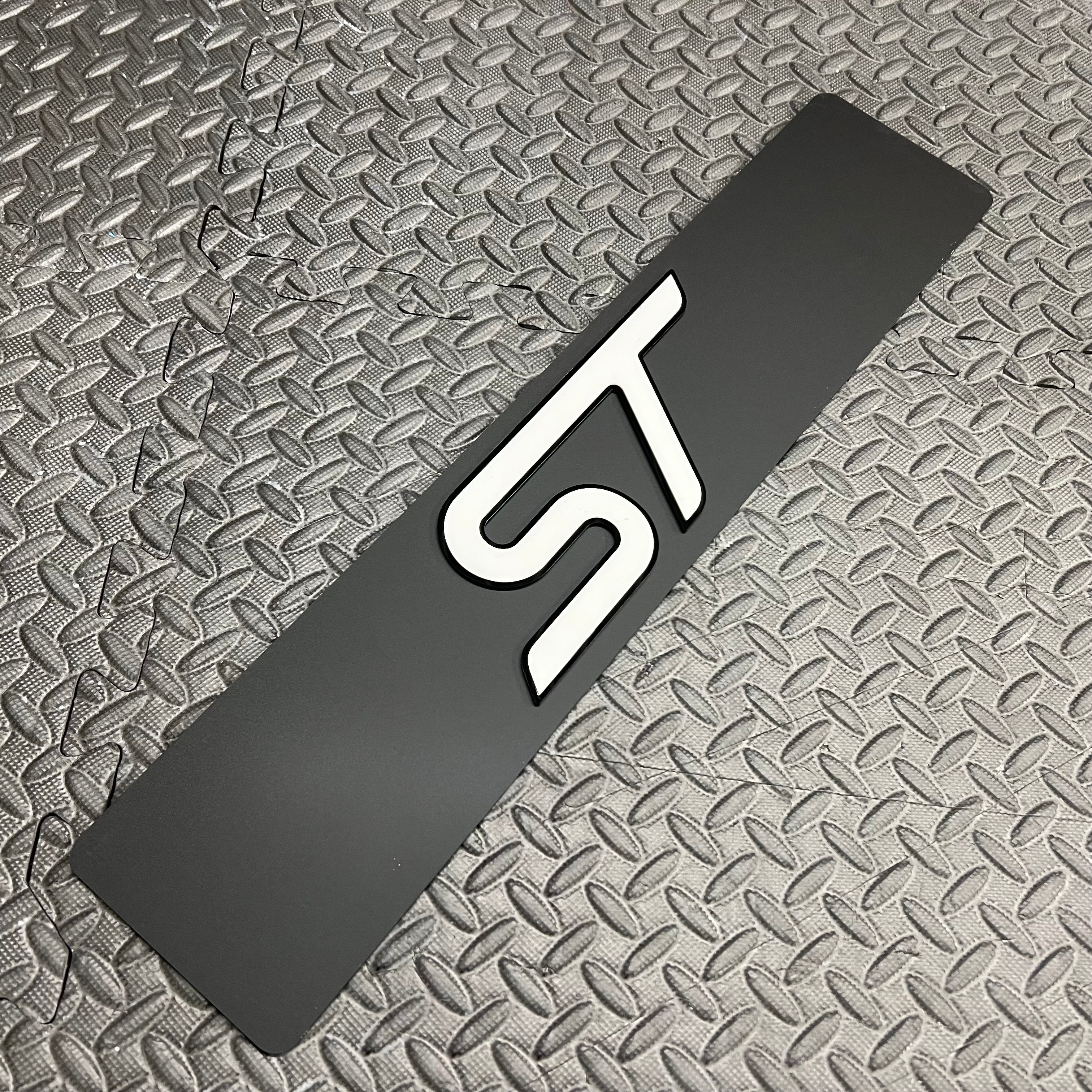 ST Vehicle Show Plate (4D Acrylic)