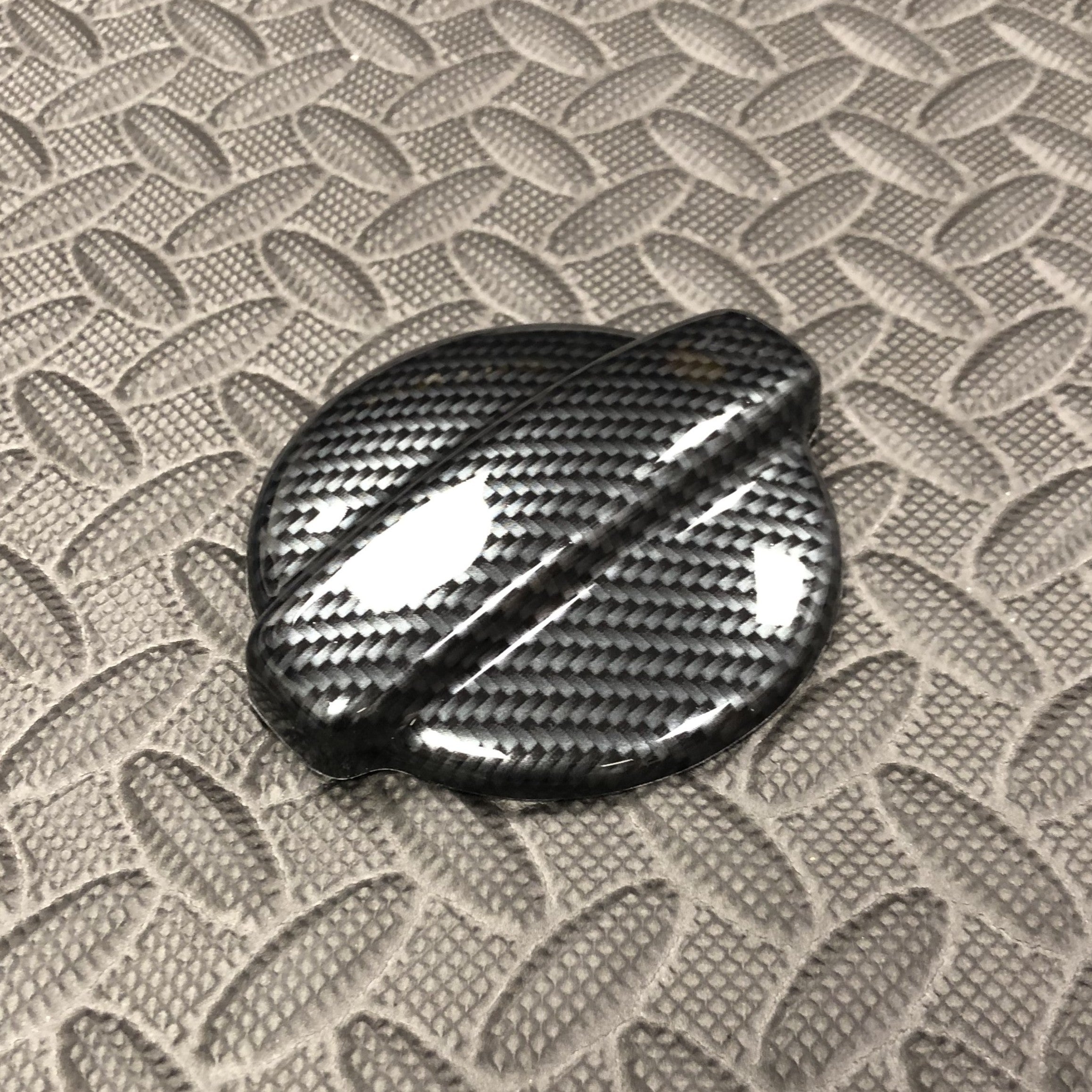 VAG Cap Cover - Deluxe Carbon Fibre Effect