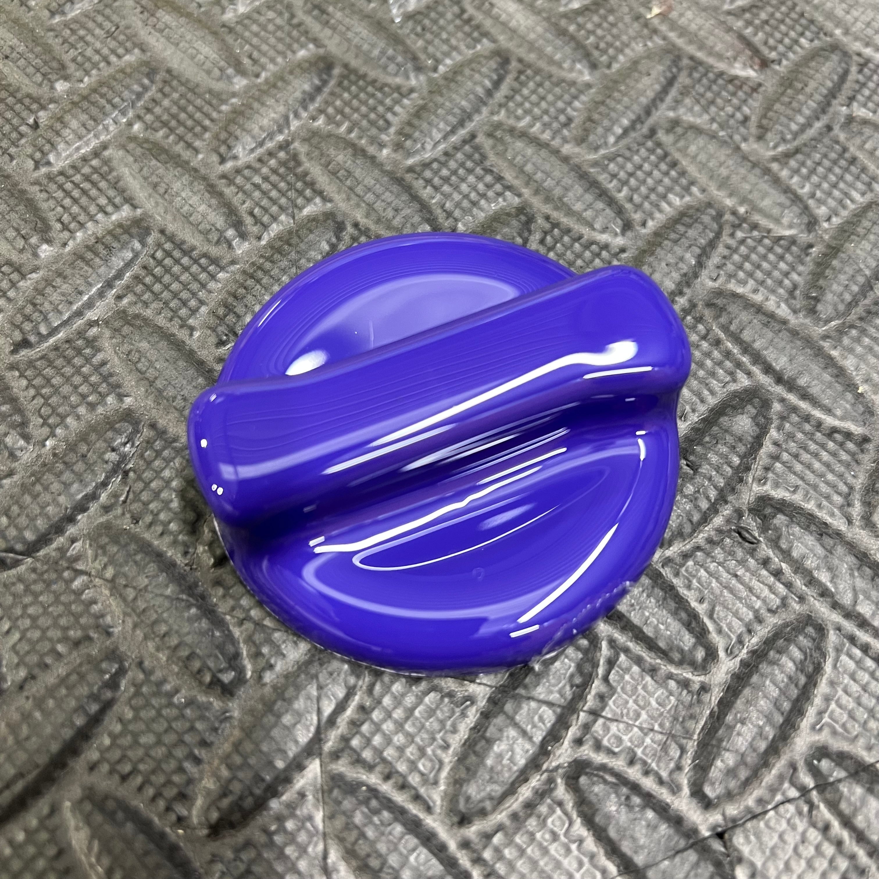Oil Cap Cover Gloss Purple Plastic