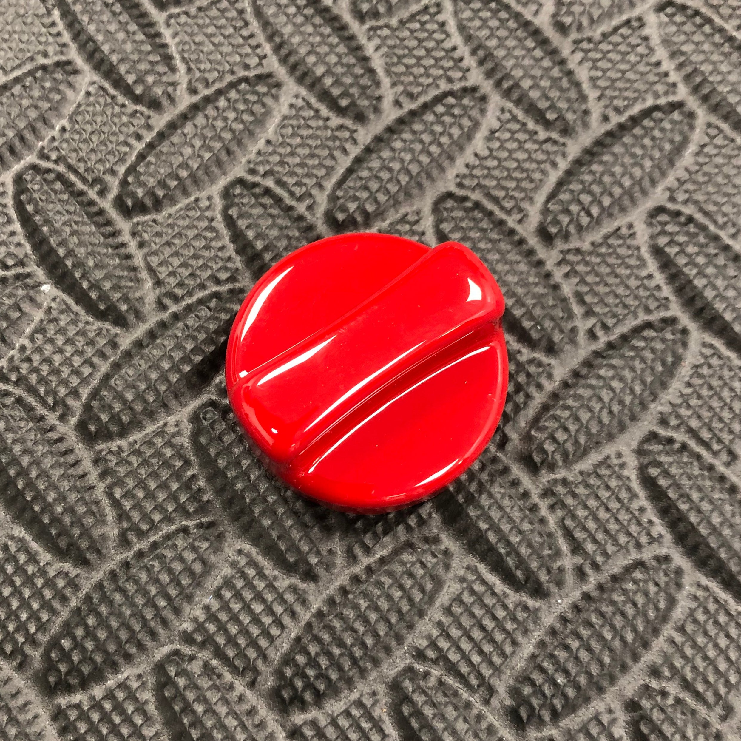 Small Oil Cap Cover Gloss Red