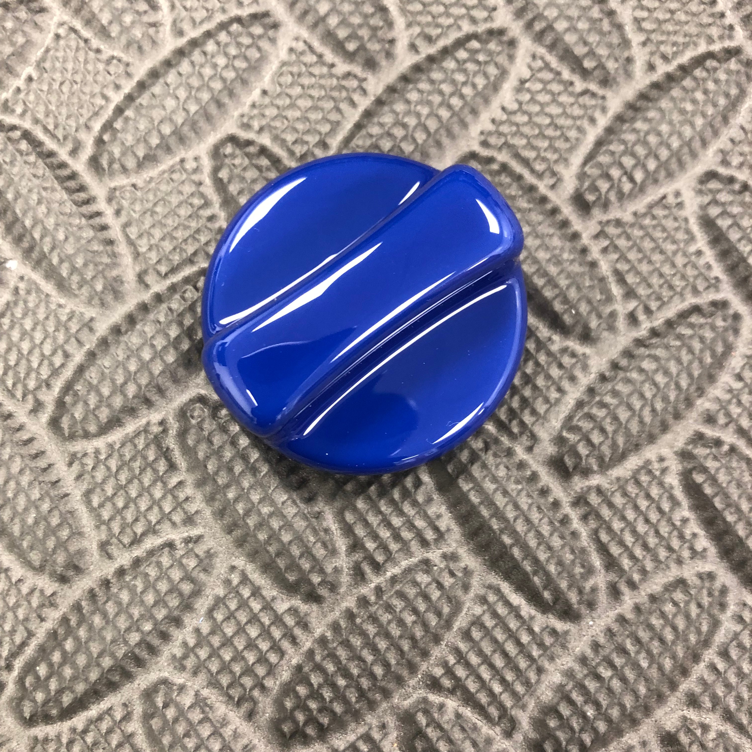 Small Oil Cap Cover Gloss Blue