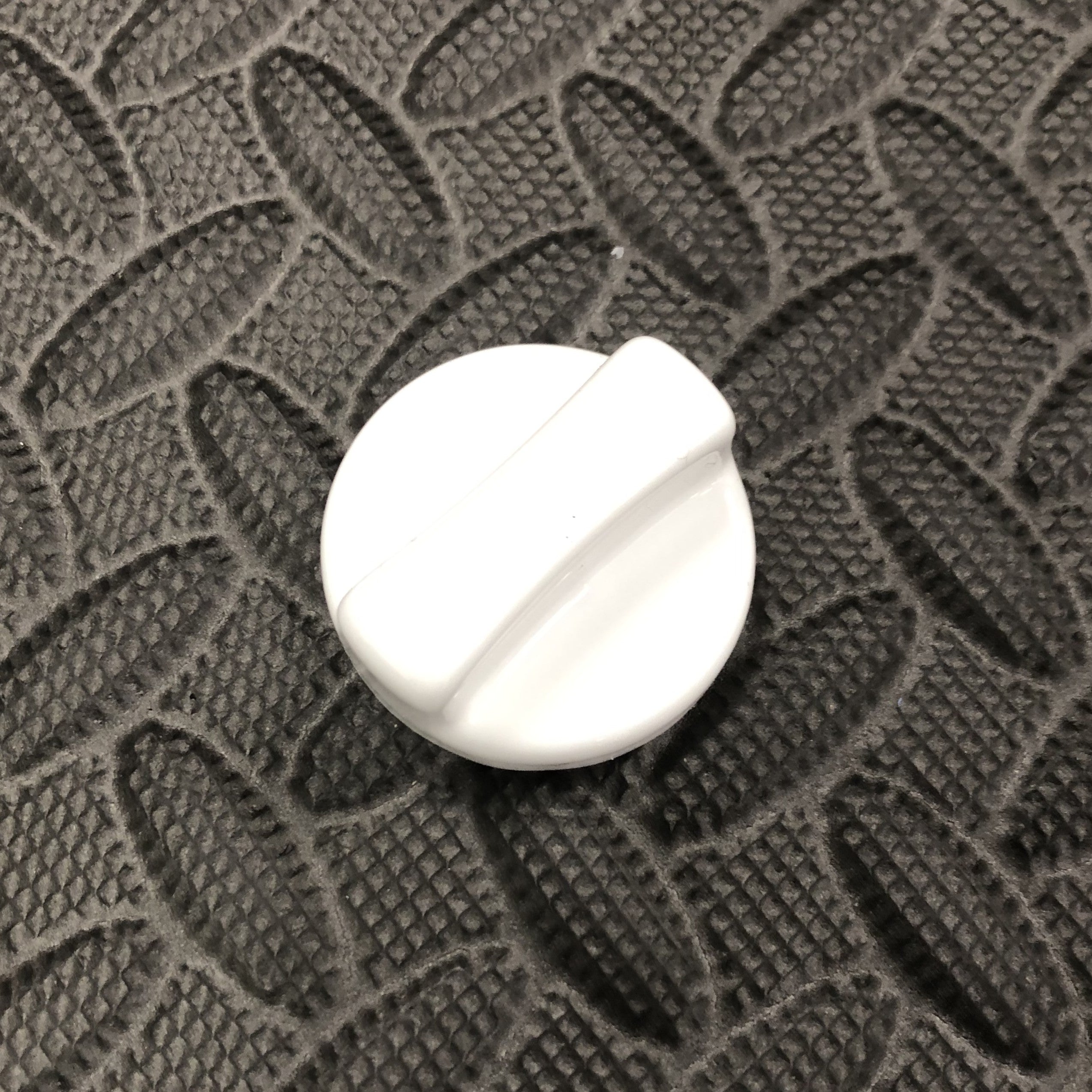 Small Oil Cap Cover Gloss White