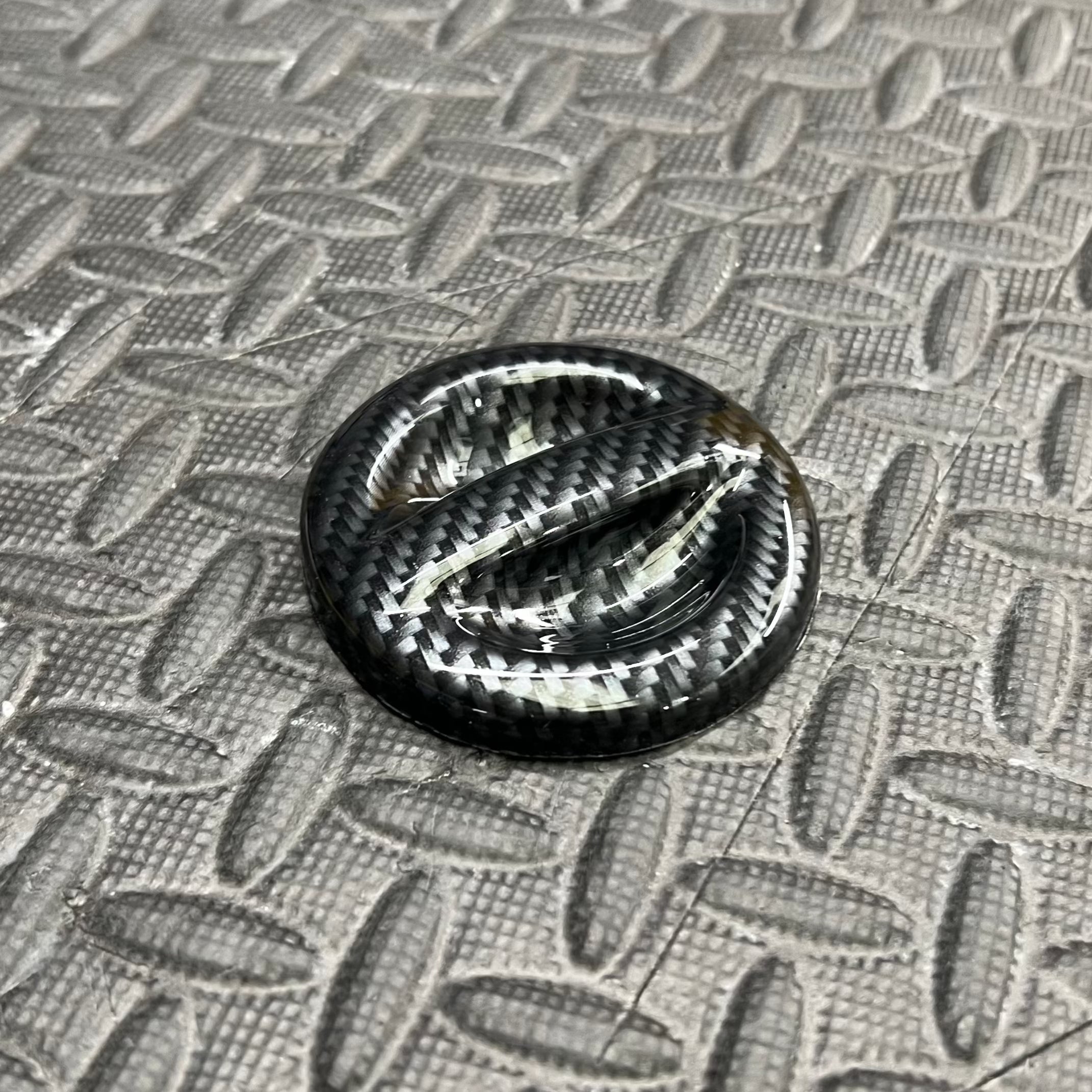Oil Cap Cover Carbon Fibre Effect