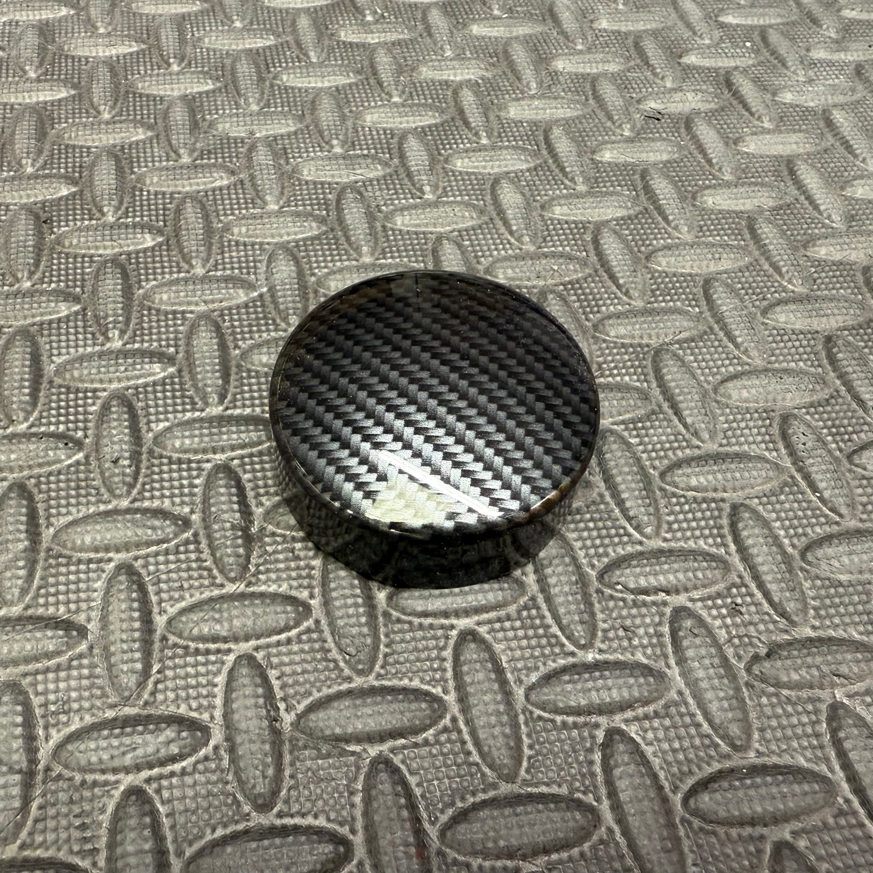 Cap Cover Carbon Fibre Effect