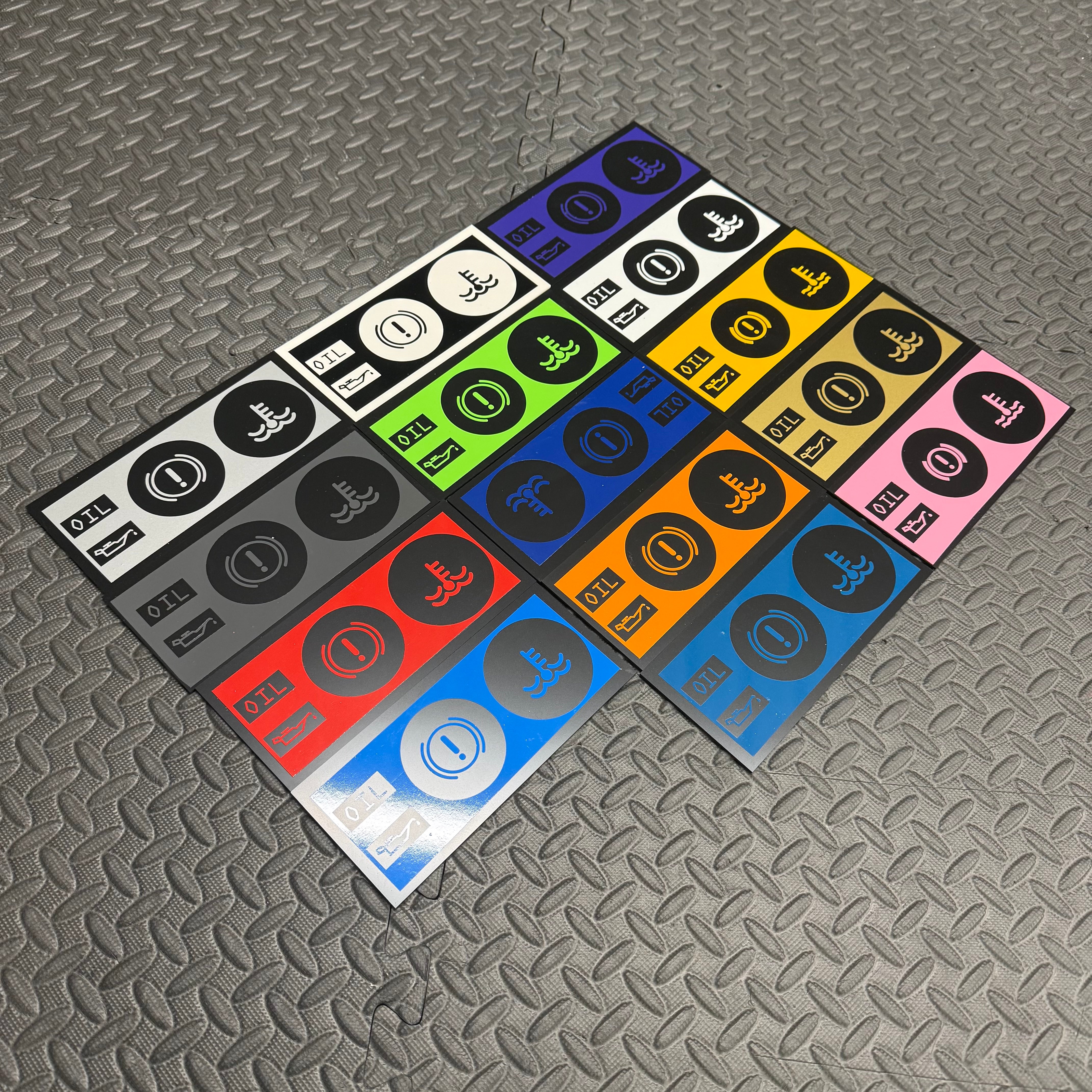 Proform - Custom Cap Vinyl Sticker Set - Various Colours