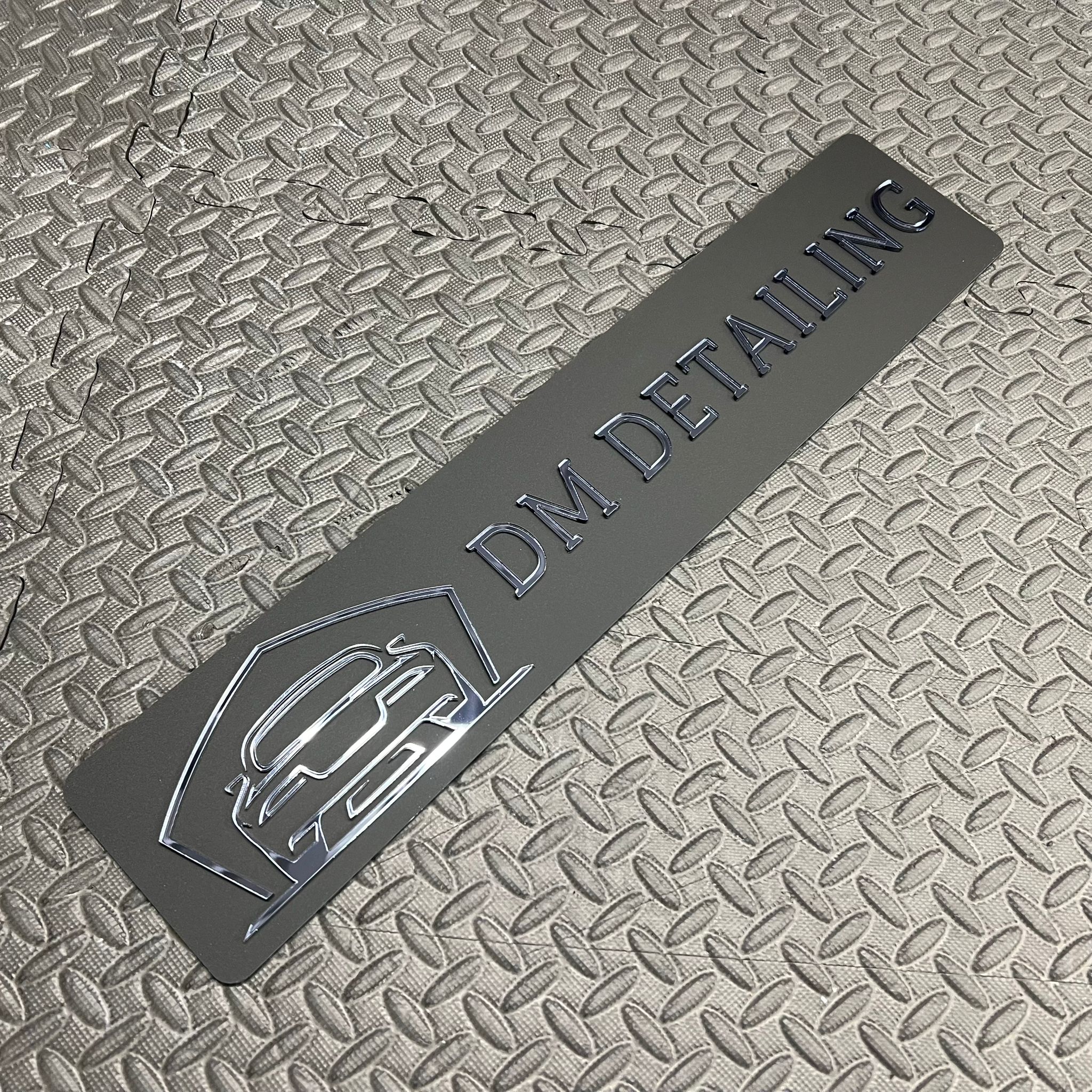 Vehicle Show Plates - Custom Designs (4D Acrylic)