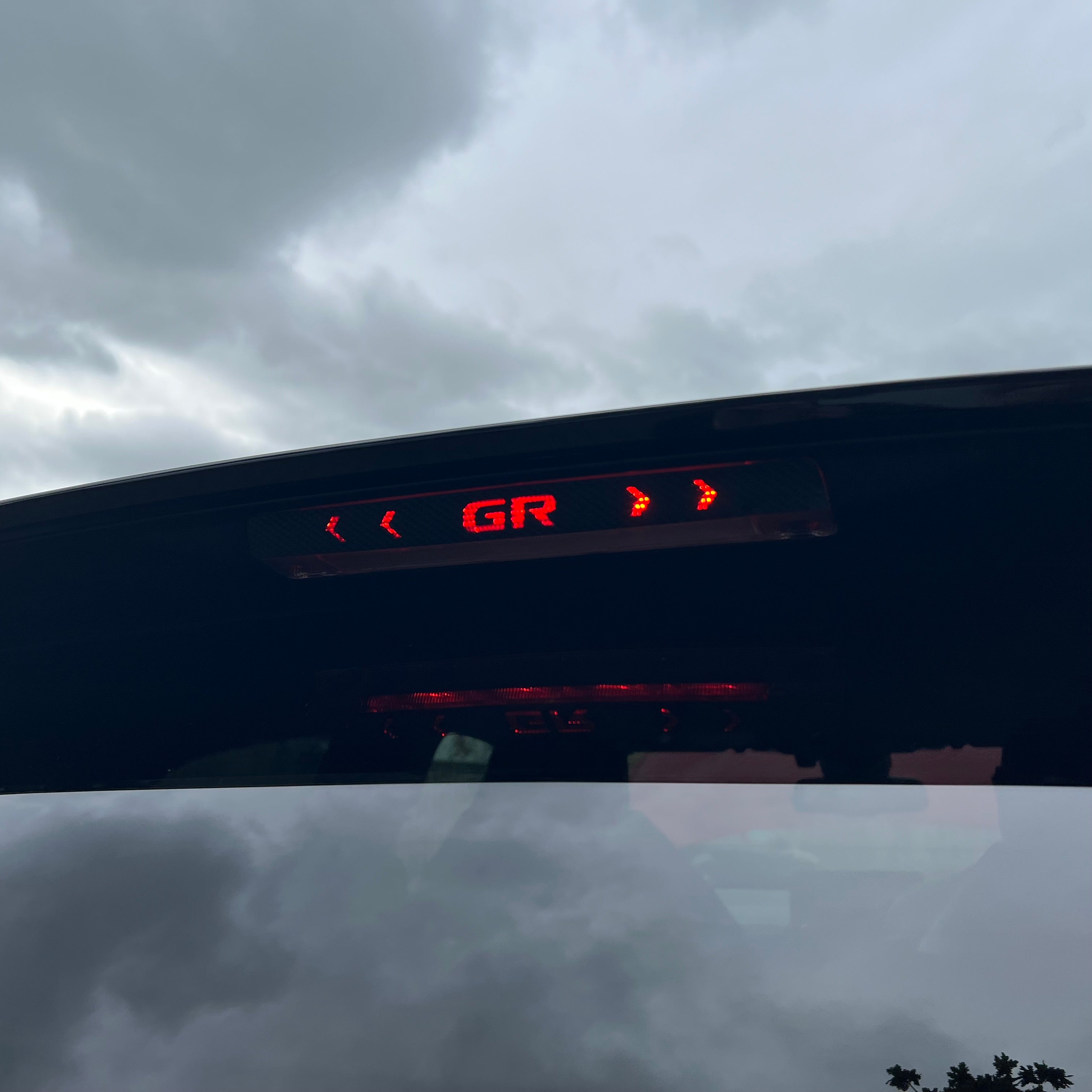 Upper Middle Brake Light Cover Plate - Yaris GR