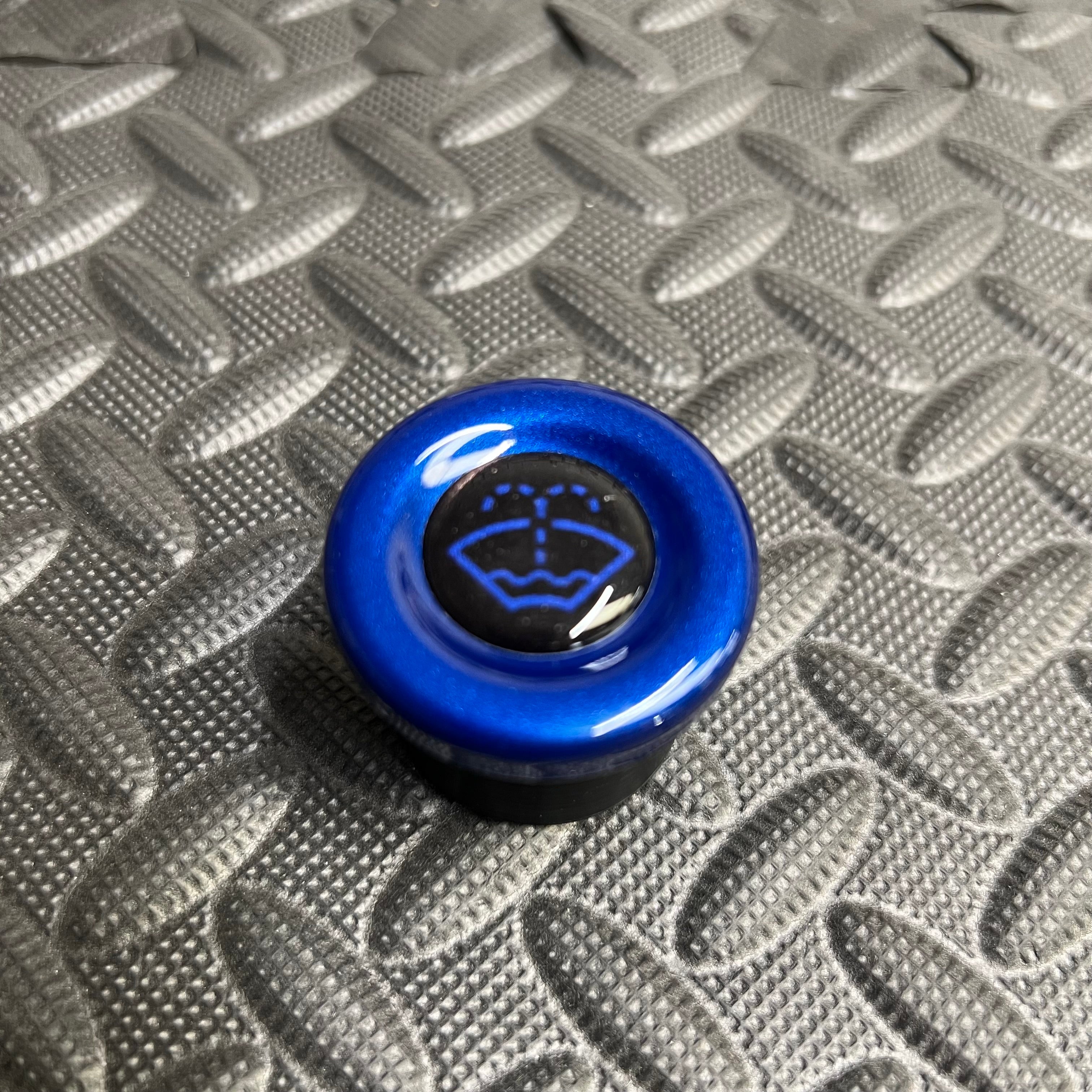 Proform Washer Bottle Bung Mk2/2.5 Focus - Painted Performance Blue With Blue Screenwash Logo Detailing