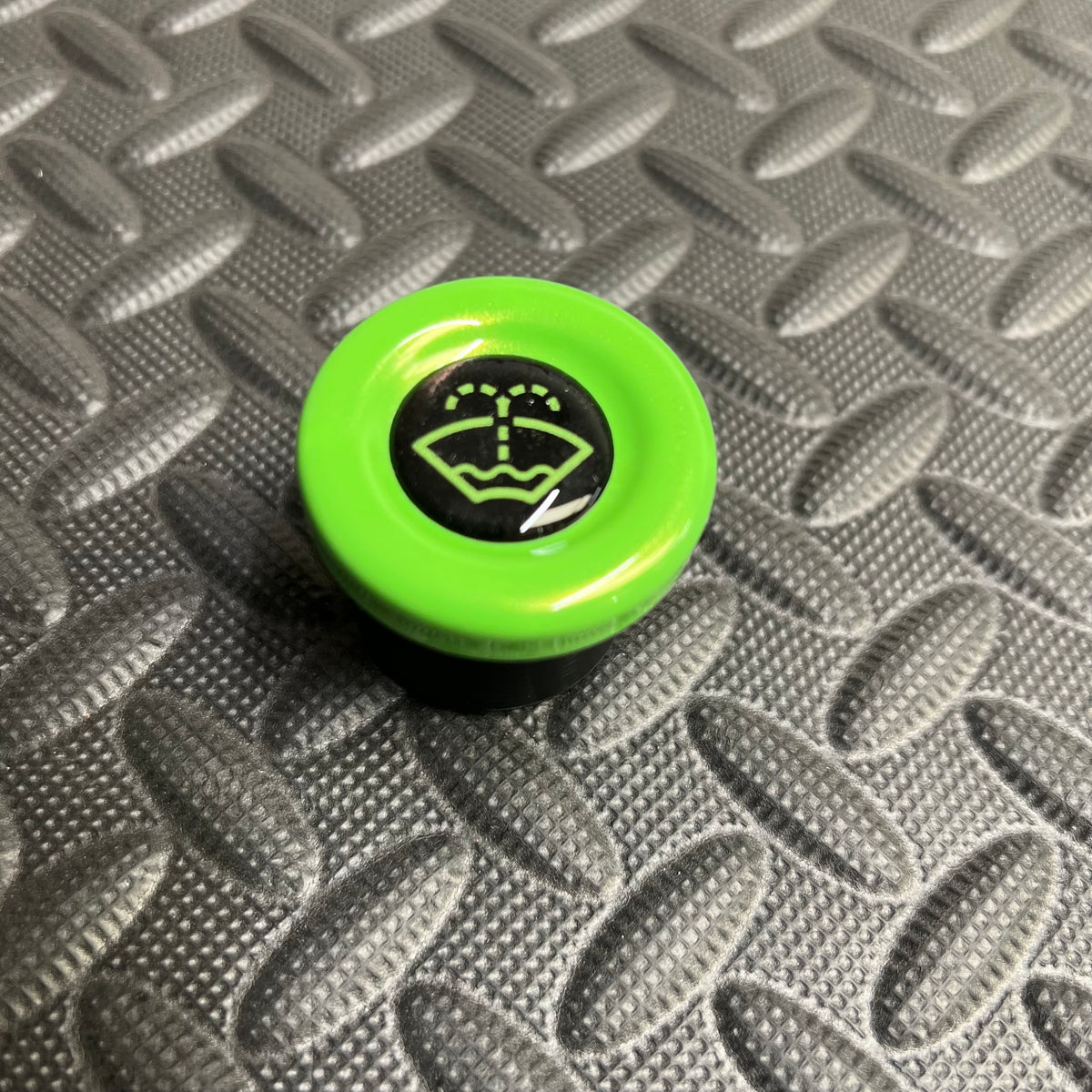 Proform Washer Bottle Bung Mk2/2.5 Focus - Painted Ultimate Green With Green Screenwash Logo Detailing