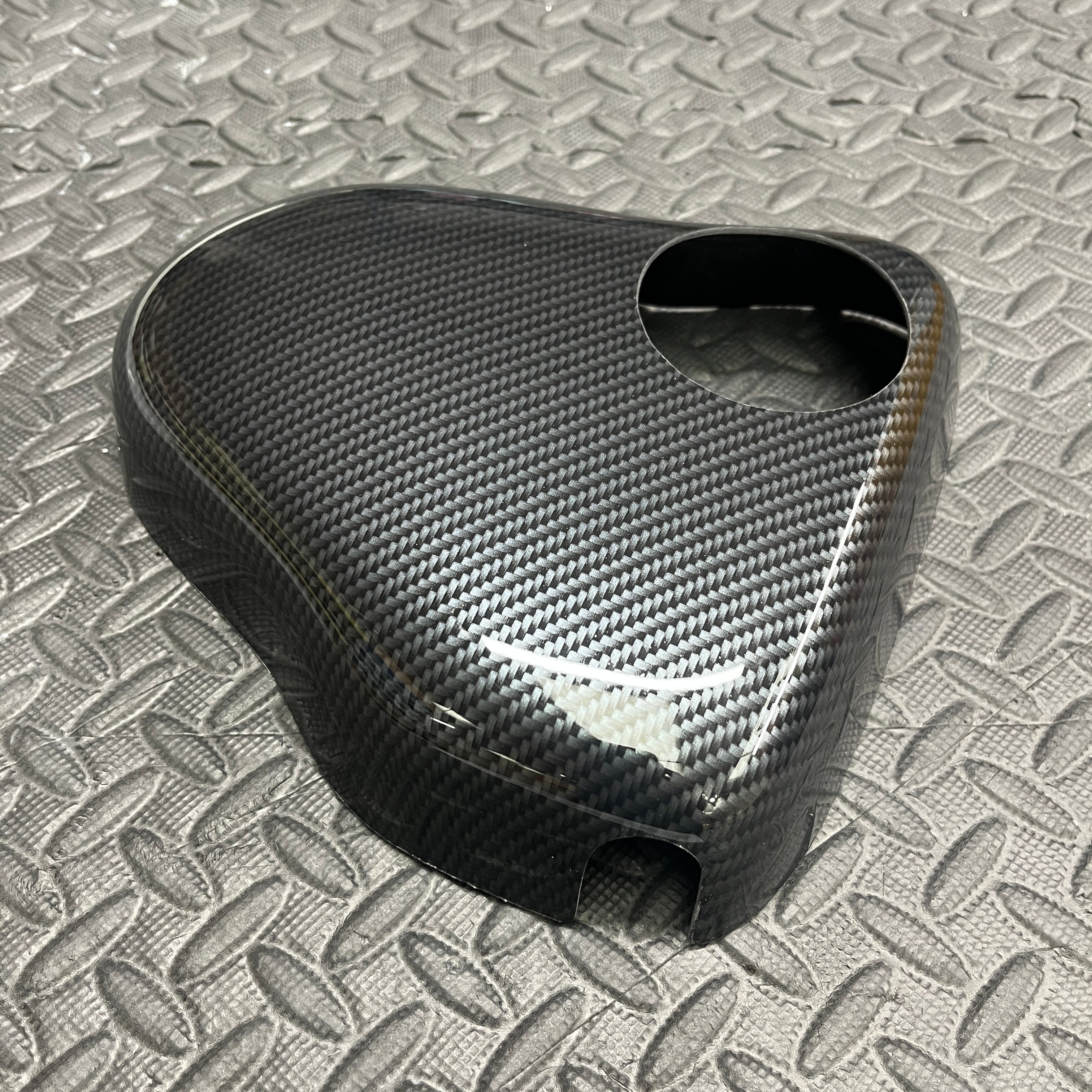Proform Coolant Tank Cover - Mk6 Ford Fiesta - ST150 Variant - Deluxe Carbon Fibre Effect Plastic