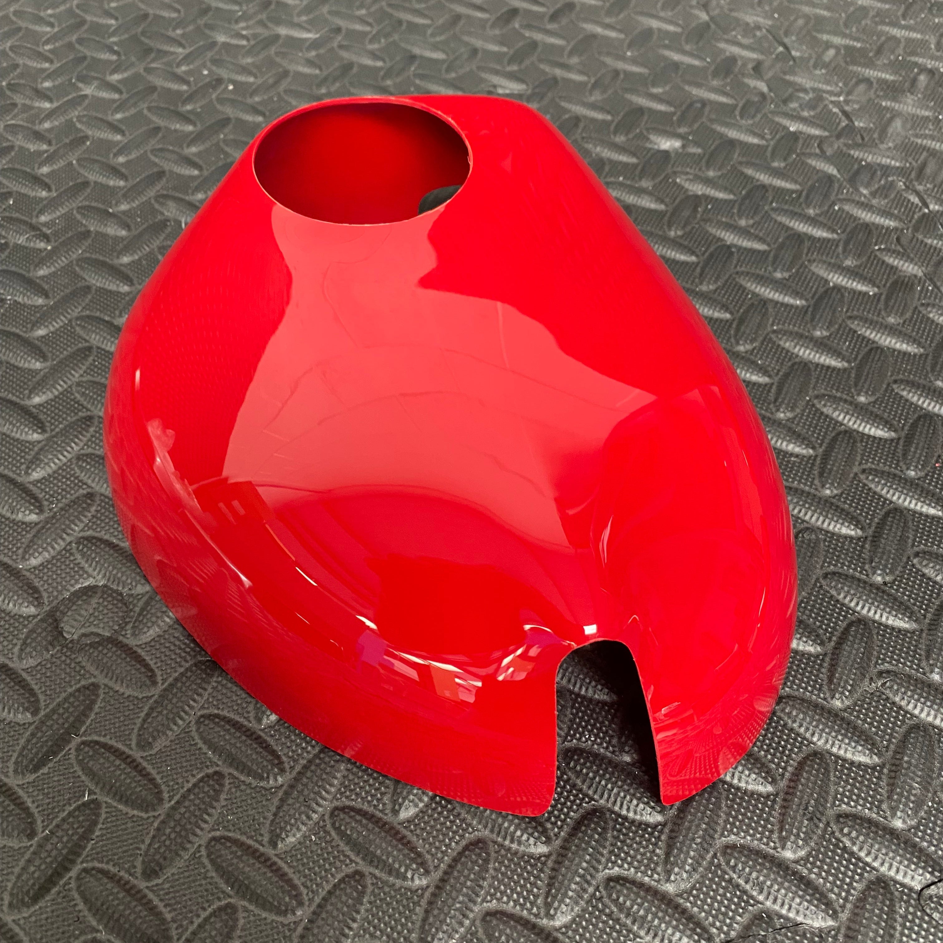 Proform Mk8/8.5 Ford Fiesta Coolant Tank Cover - Gloss Red Plastic