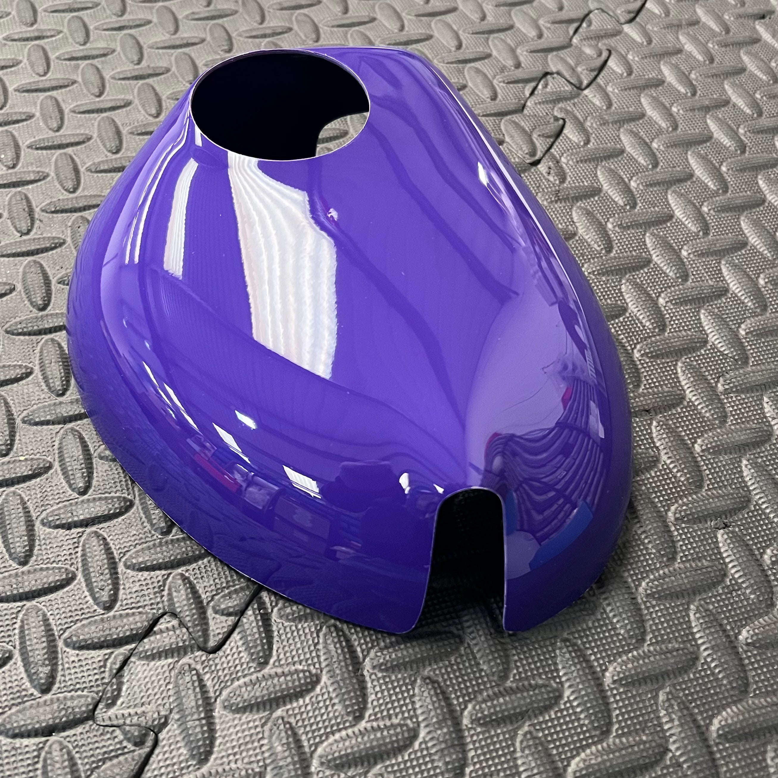 Proform Mk8/8.5 Ford Fiesta Coolant Tank Cover - Gloss Purple Plastic
