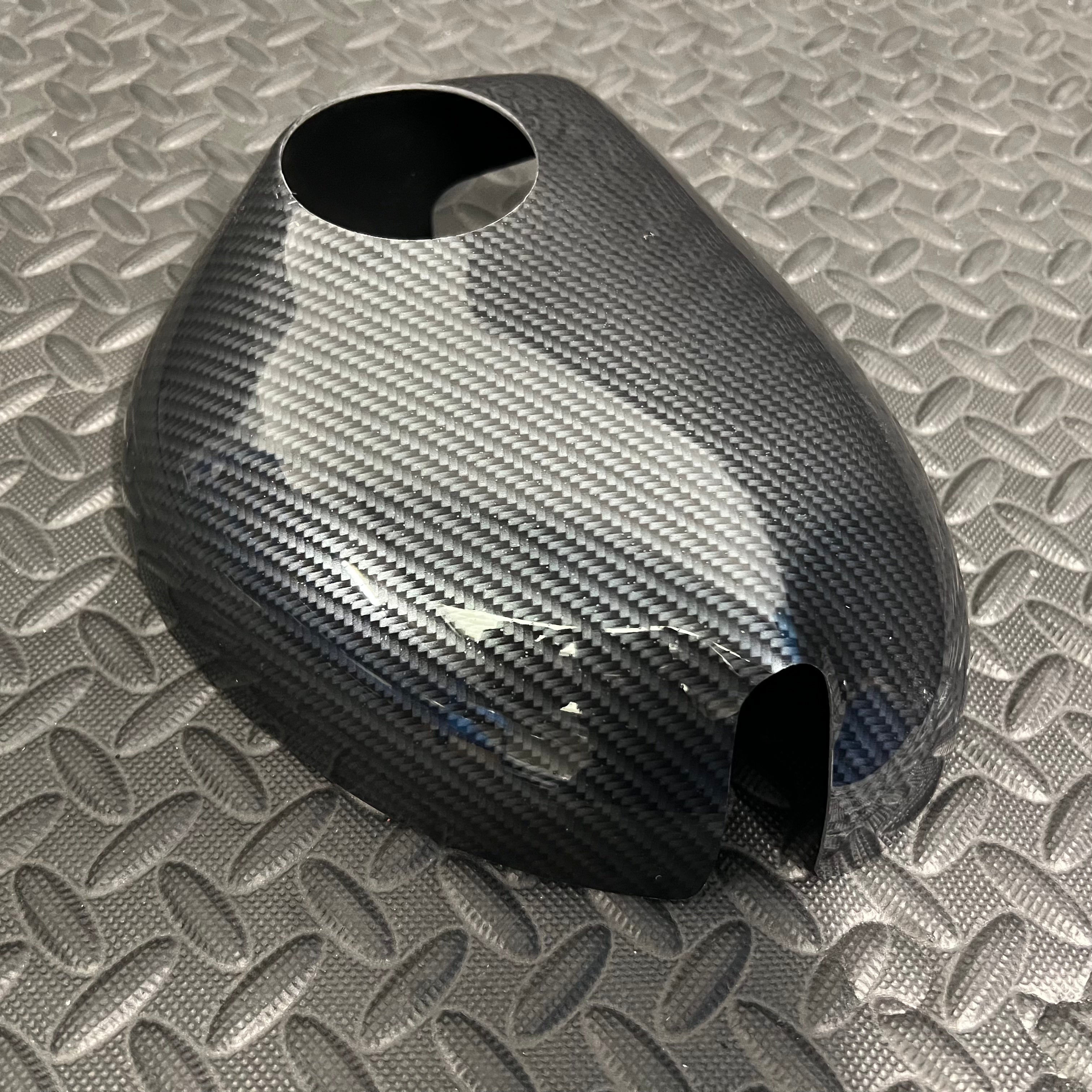 Proform Mk8/8.5 Ford Fiesta Coolant Tank Cover - Deluxe Carbon Fibre Effect Plastic