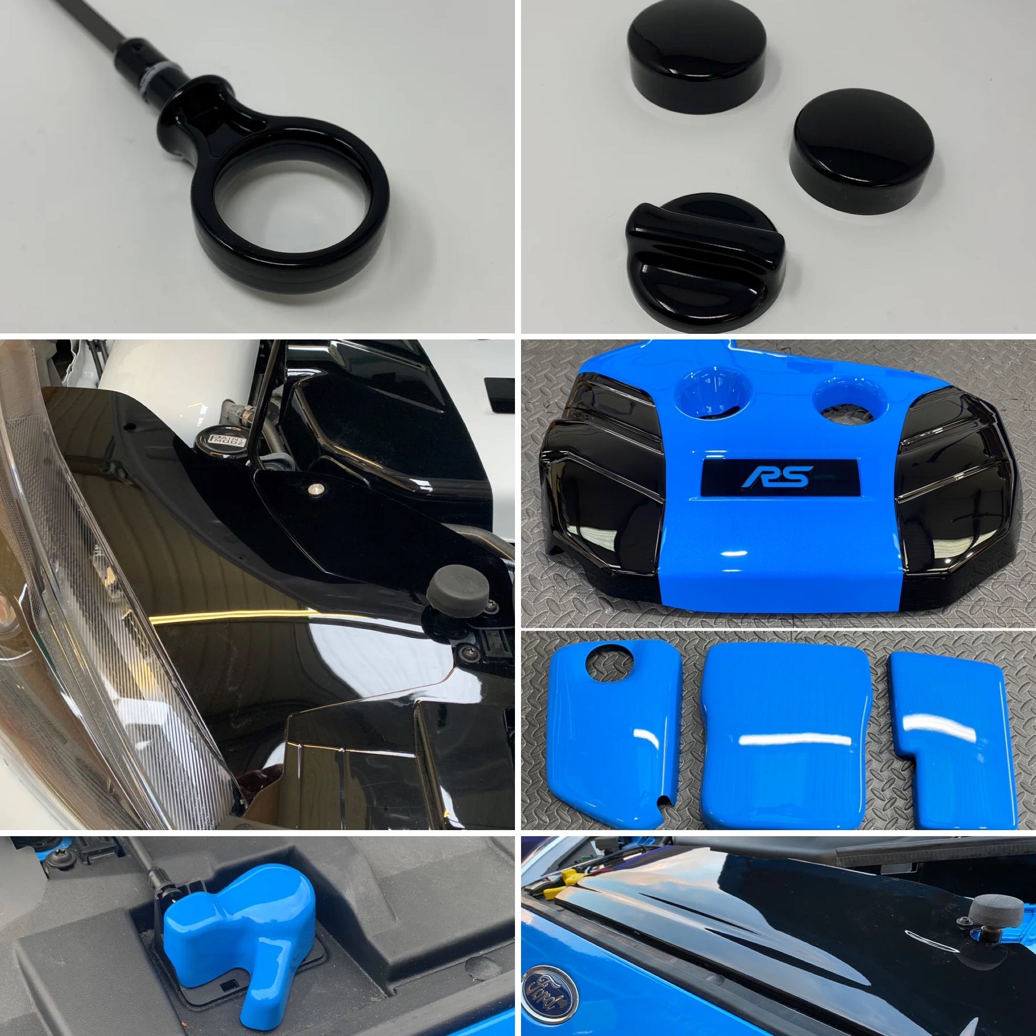 Proform Large Engine Bay Dress Up Bundle - Mk3.5 Focus RS (Painted Finishes)