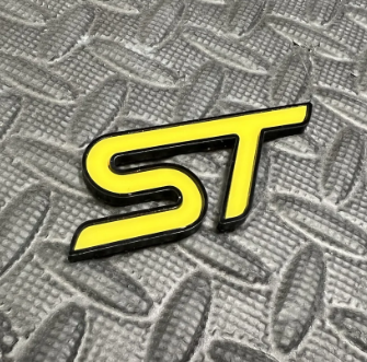 Proform Engine Cover Badge Plates With 3D Logo - Mk3/3.5 Focus ST