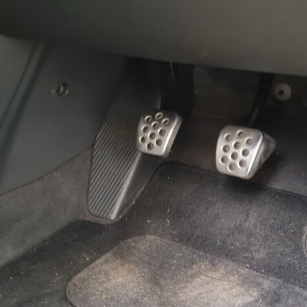 Dead Pedal / Foot Rest Plate - Vauxhall Vectra VXR