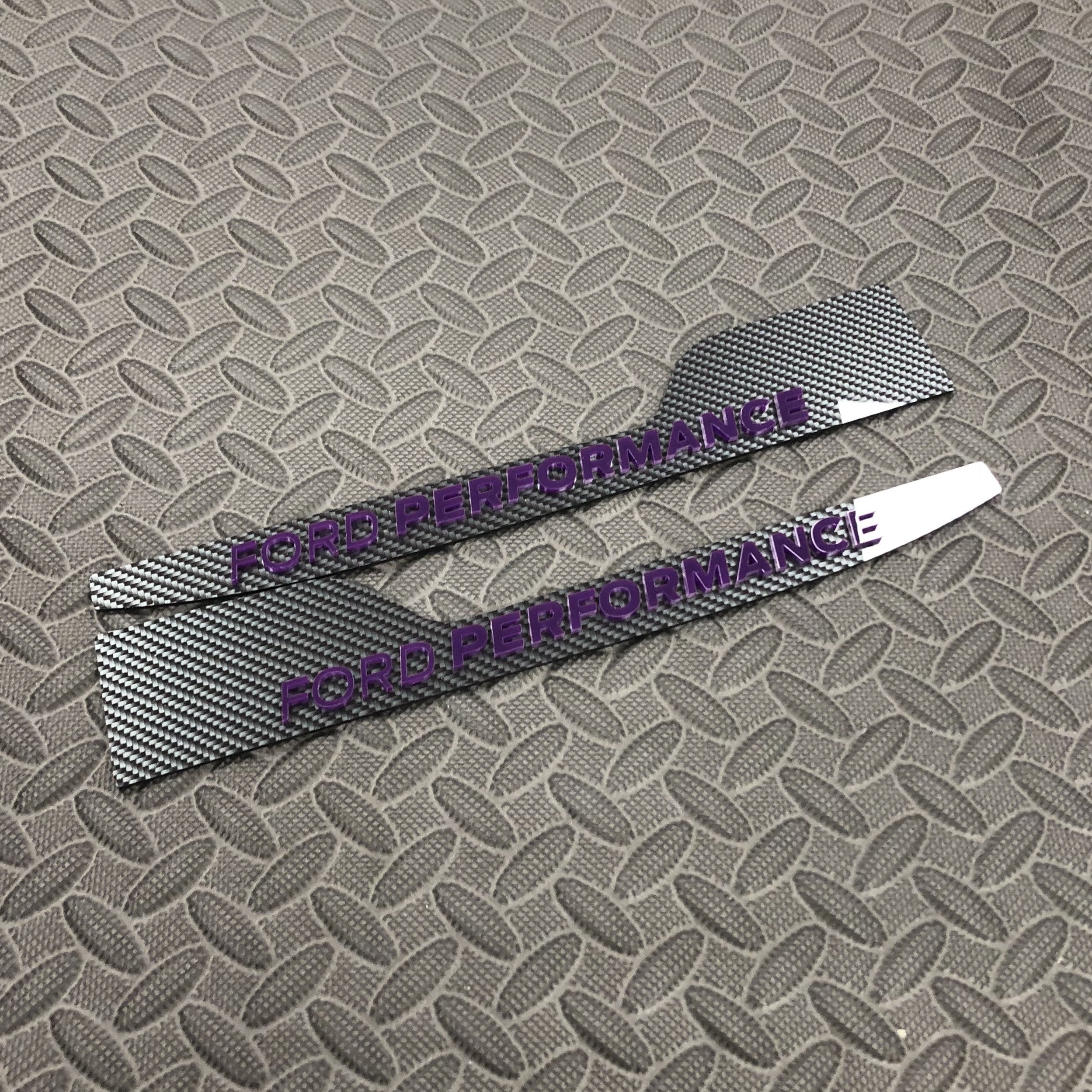 Plaques de protection de porte avant Fiesta Mk8/8.5 (paire)