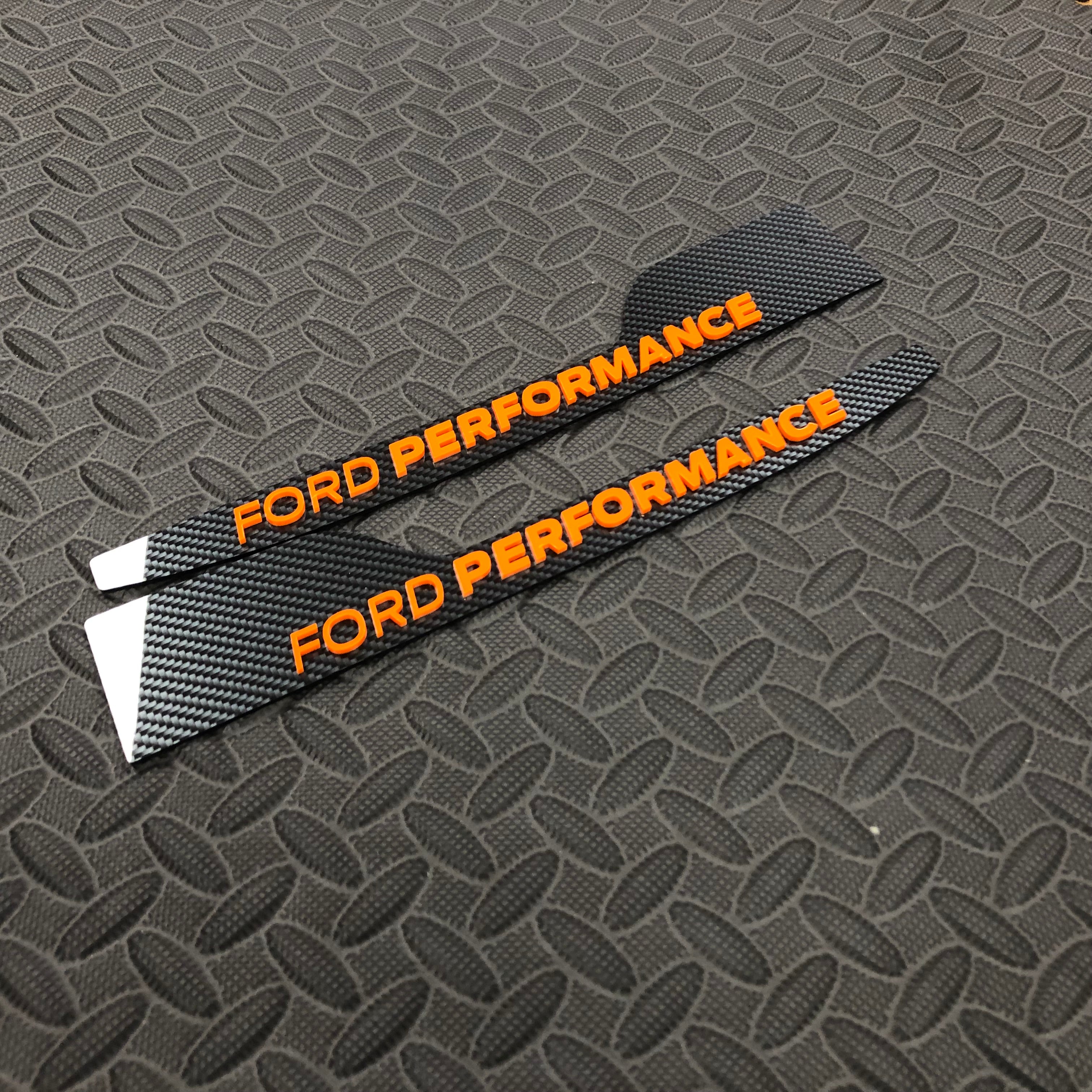 Plaques de protection de porte avant Fiesta Mk8/8.5 (paire)