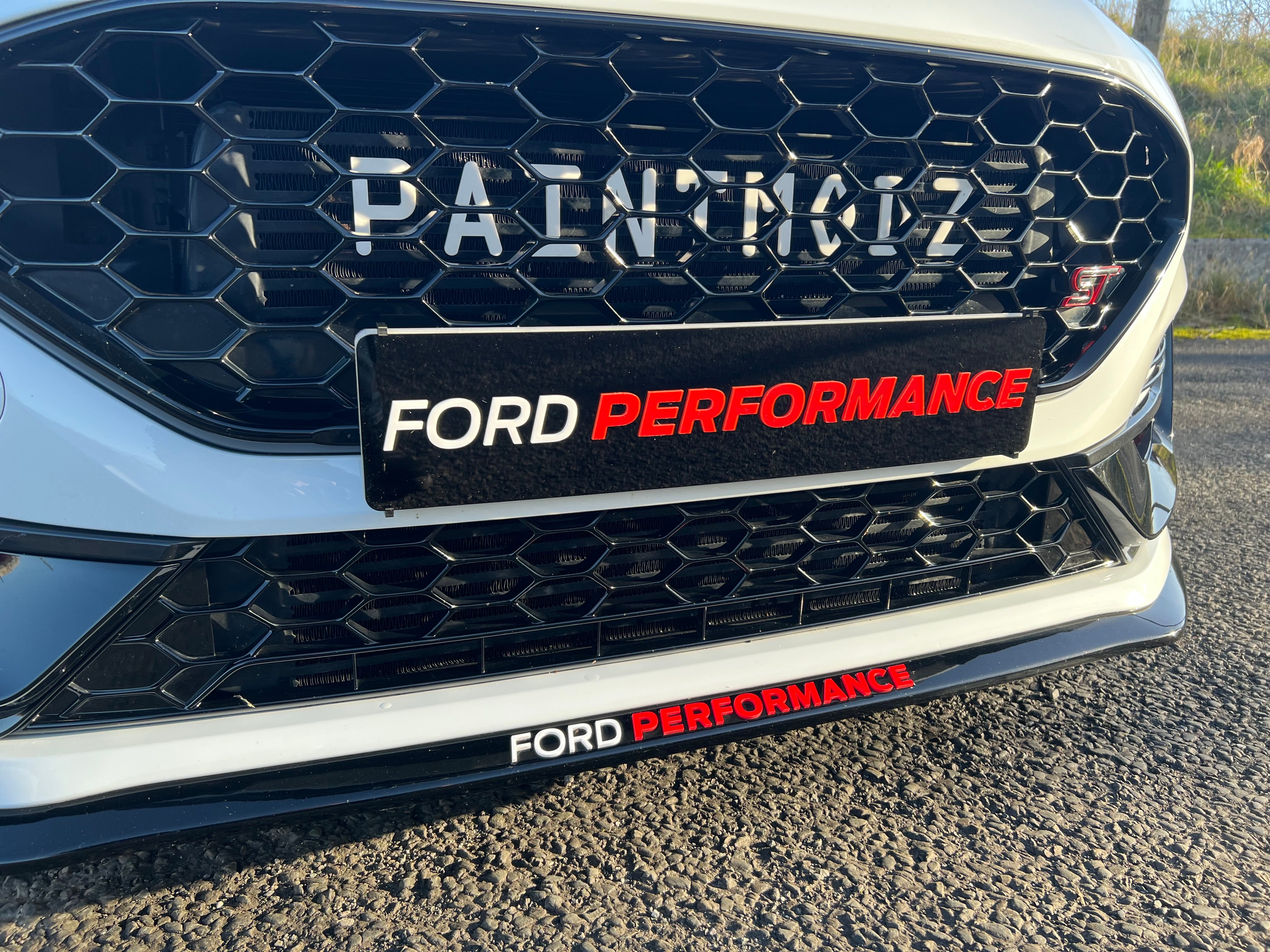 Ford Performance Vehicle Show Plate (4D Acrylic)