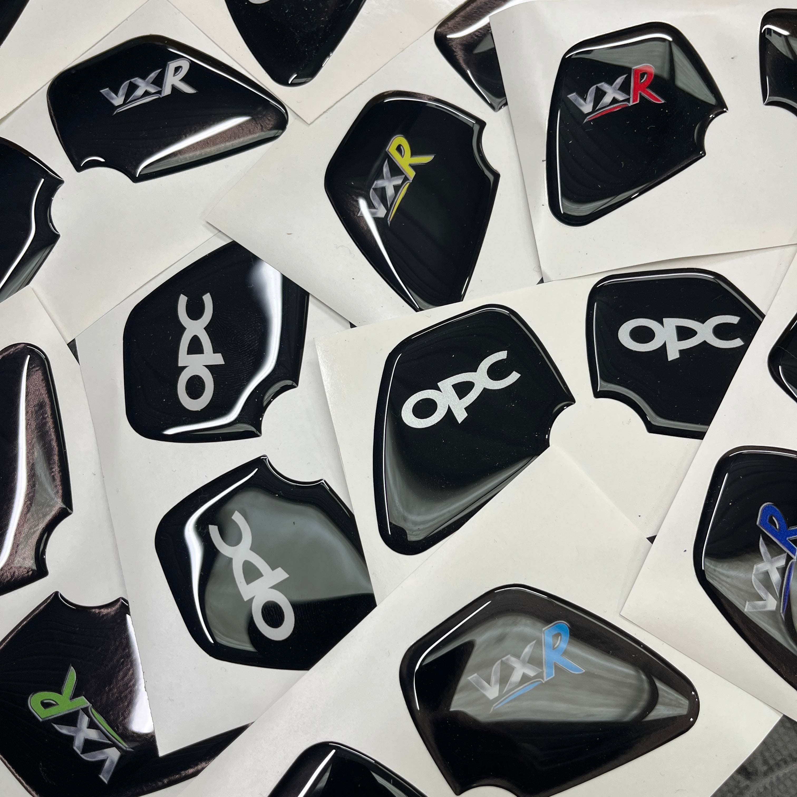 Vauxhall / Opel Corsa D VXR Türgriff-Gel-Embleme