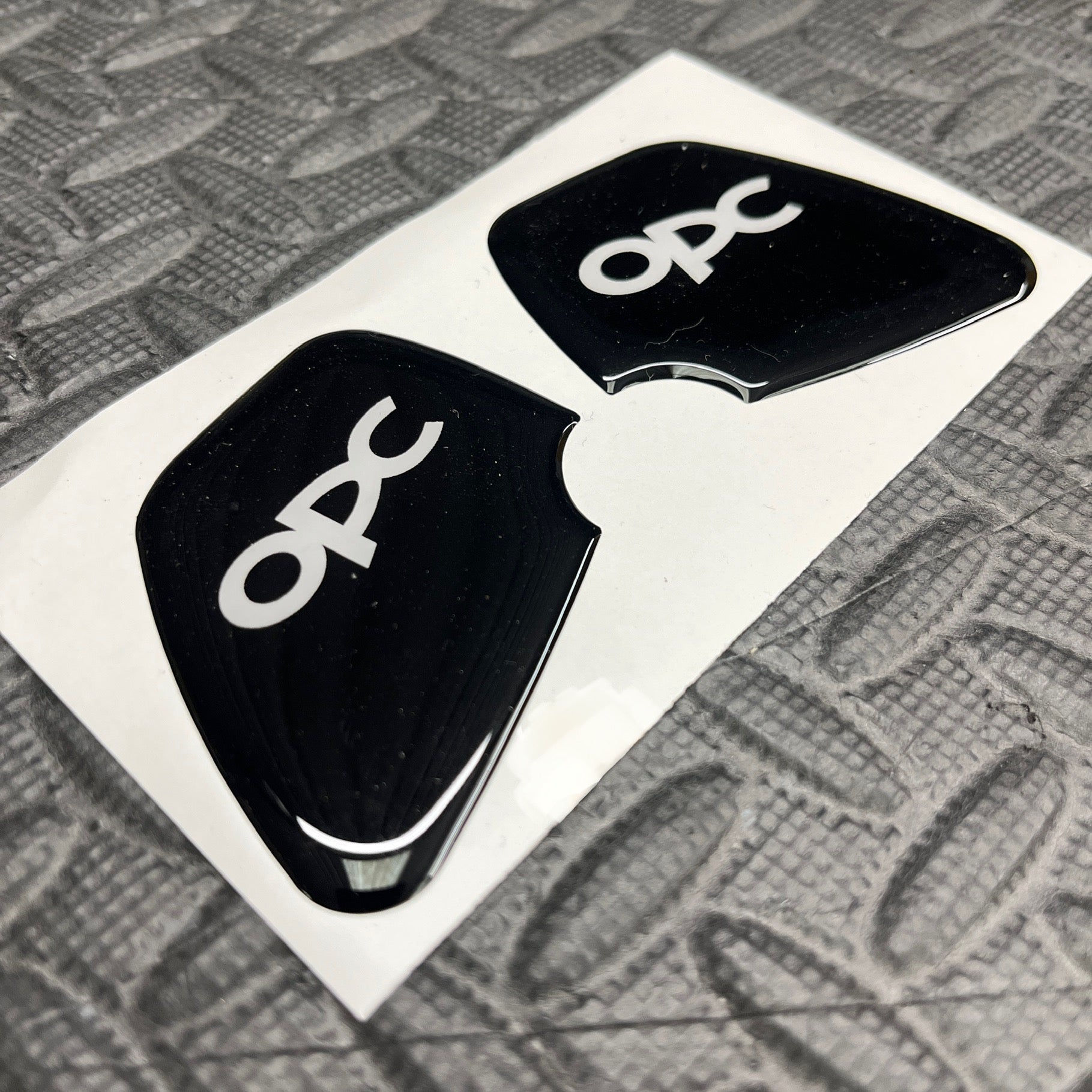 Vauxhall / Opel Corsa D VXR / OPC Door Pull Gel Badges