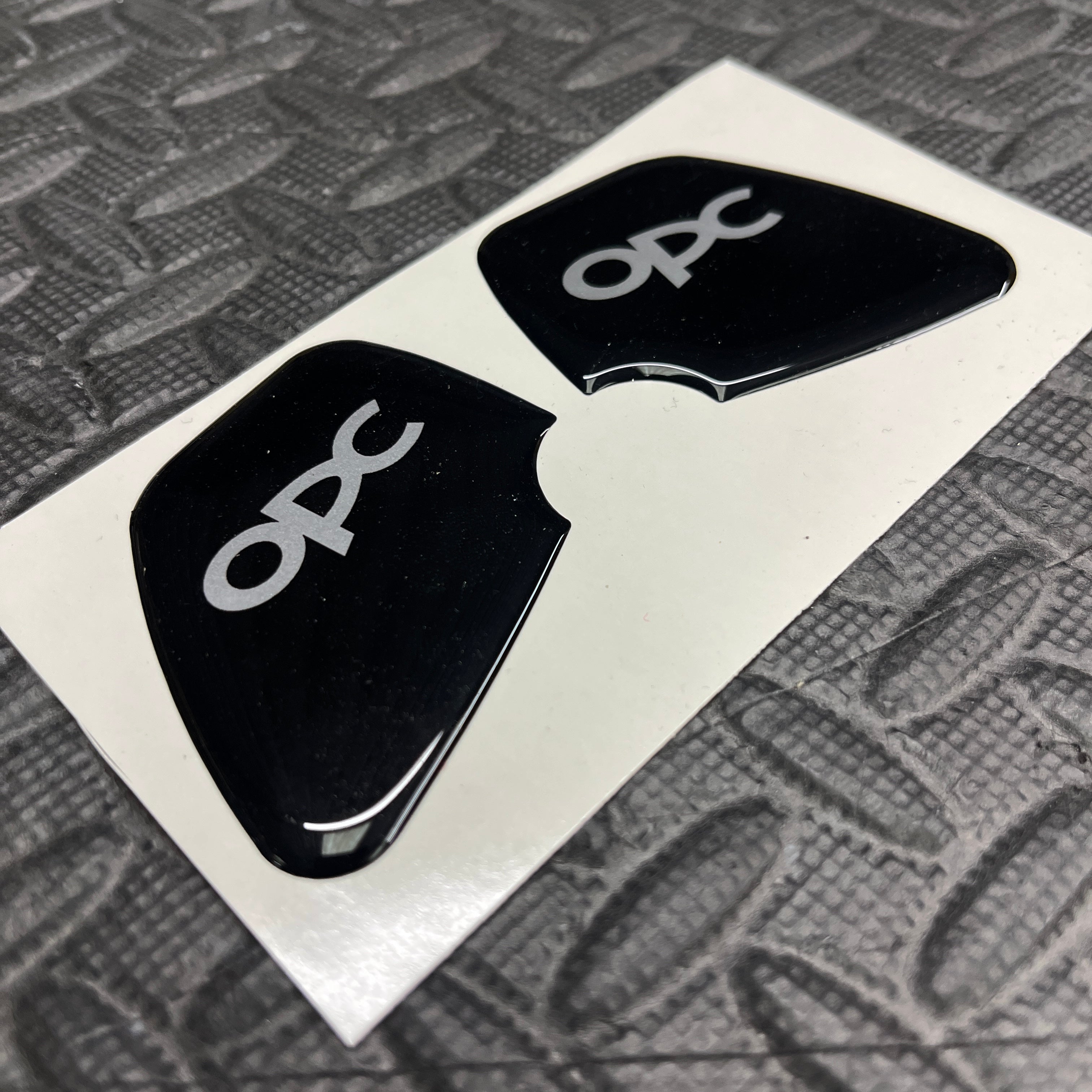 Vauxhall / Opel Corsa D VXR / OPC Door Pull Gel Badges