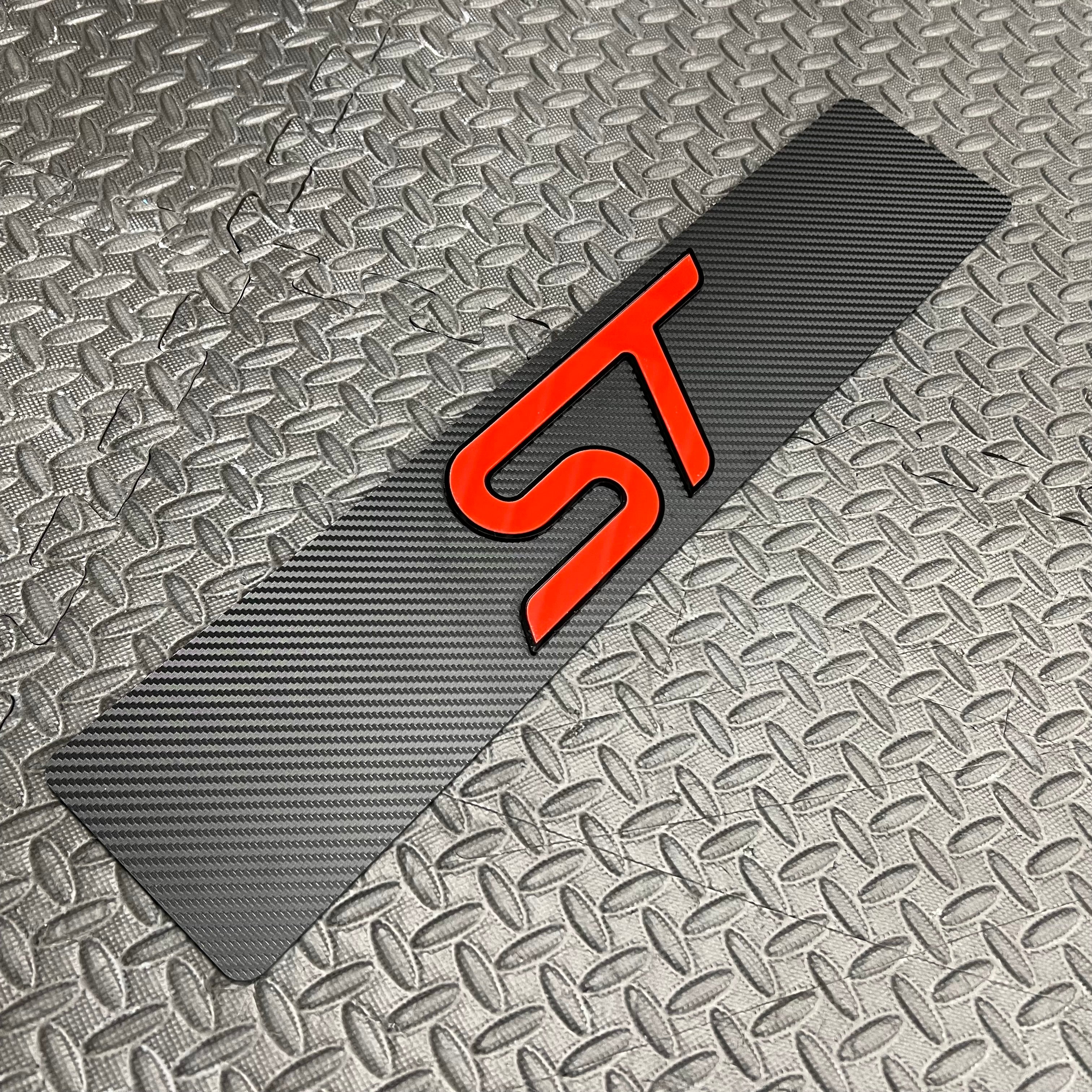 ST Vehicle Show Plate (4D Acrylic)