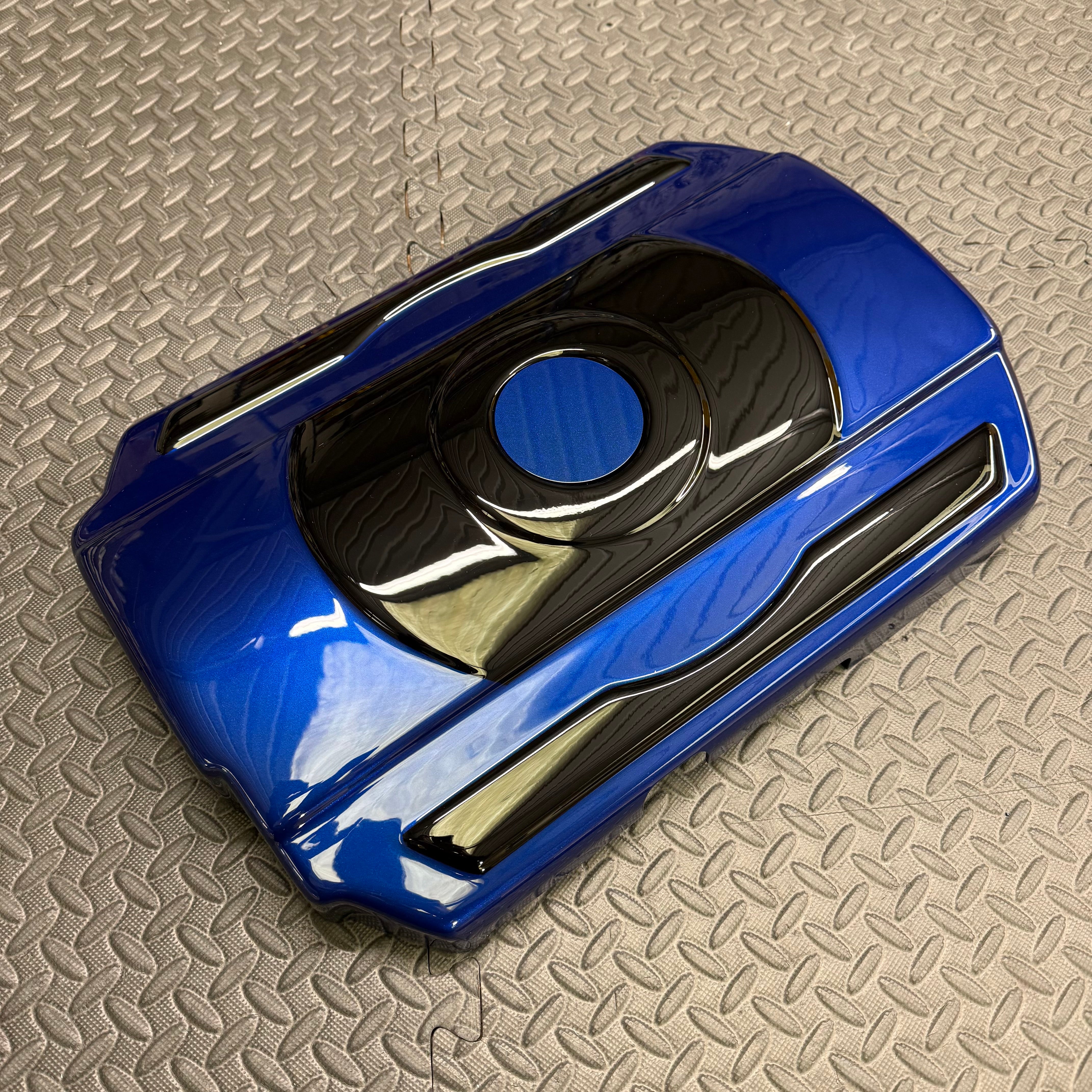 Proform Engine Cover - Mk7/7.5 Golf GTI / R - Painted Lapiz Blue/Gloss Black