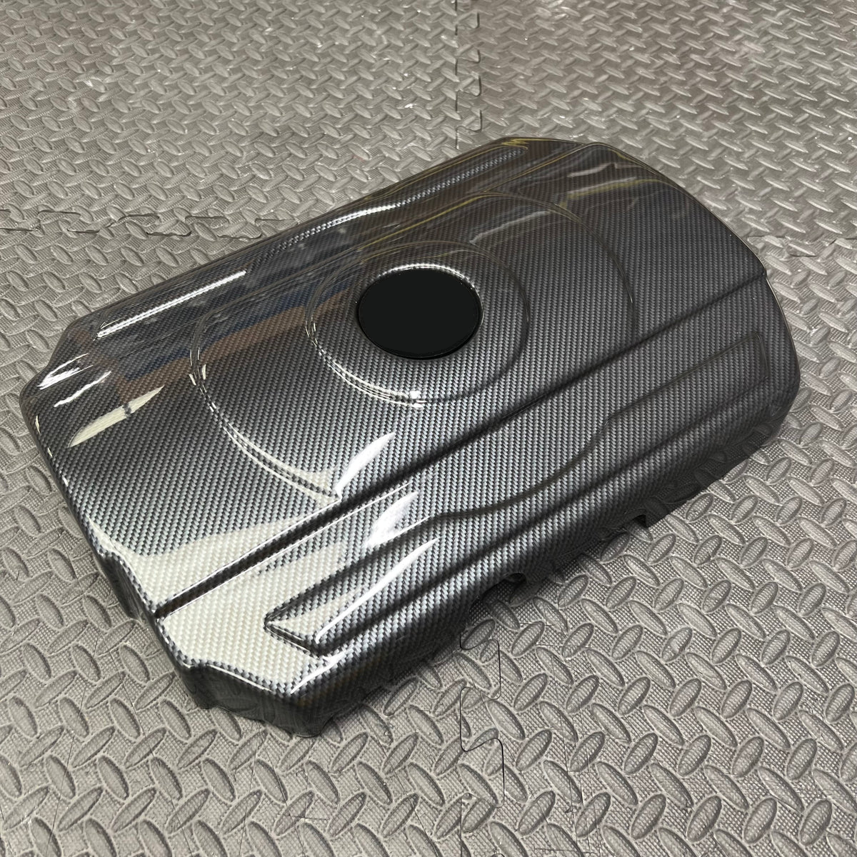 VAG Engine Cover - Deluxe Carbon Fibre Effect