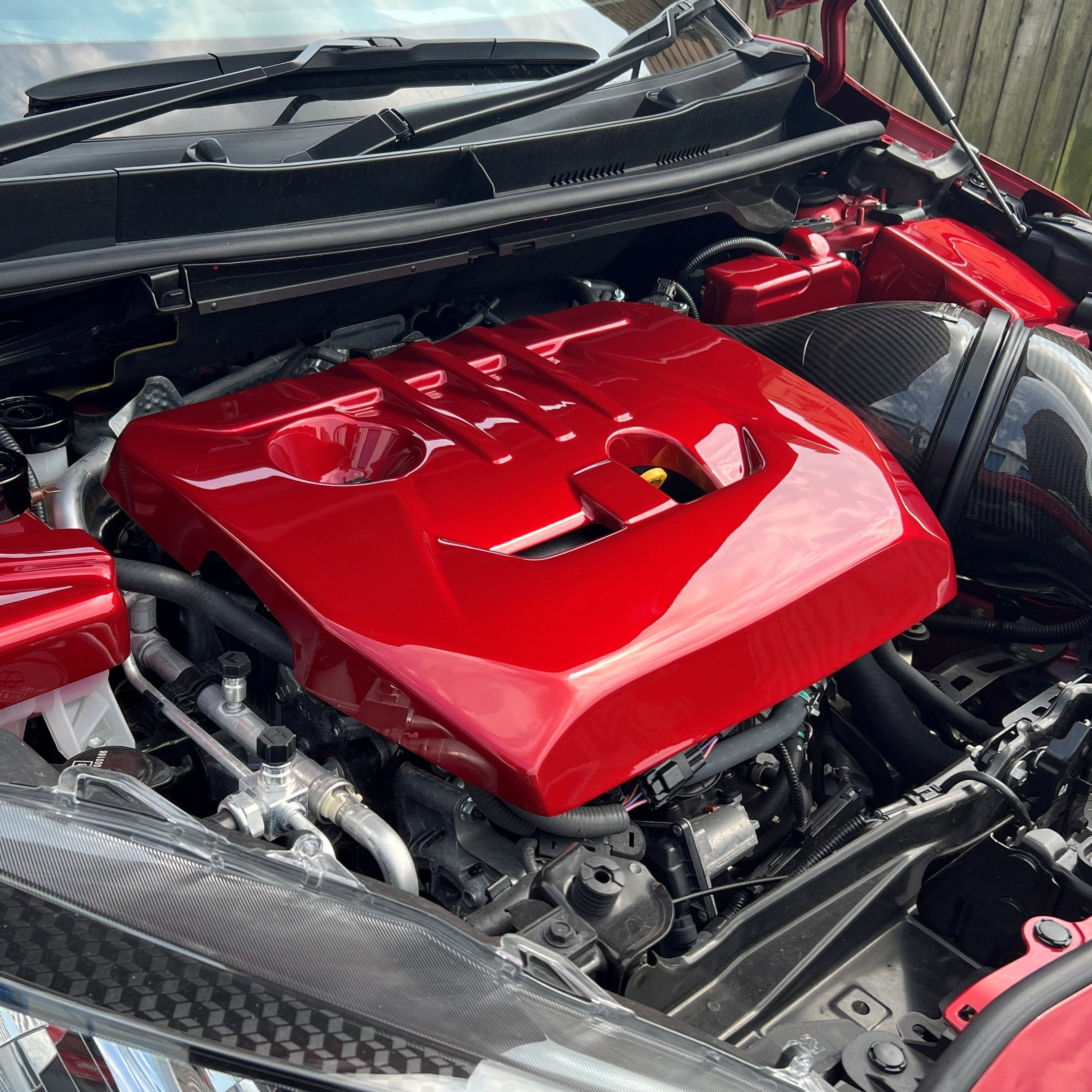 Proform Engine Cover - Yaris GR - Painted Emotional Red