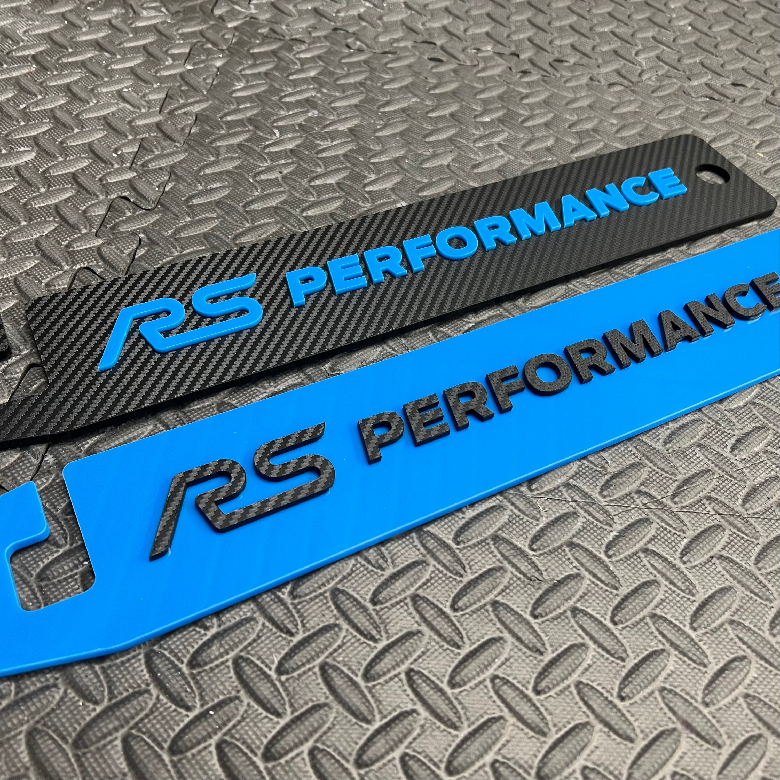 Universal Bonnet Prop - Carbon/Blue RS Performance (4D Acrylic)